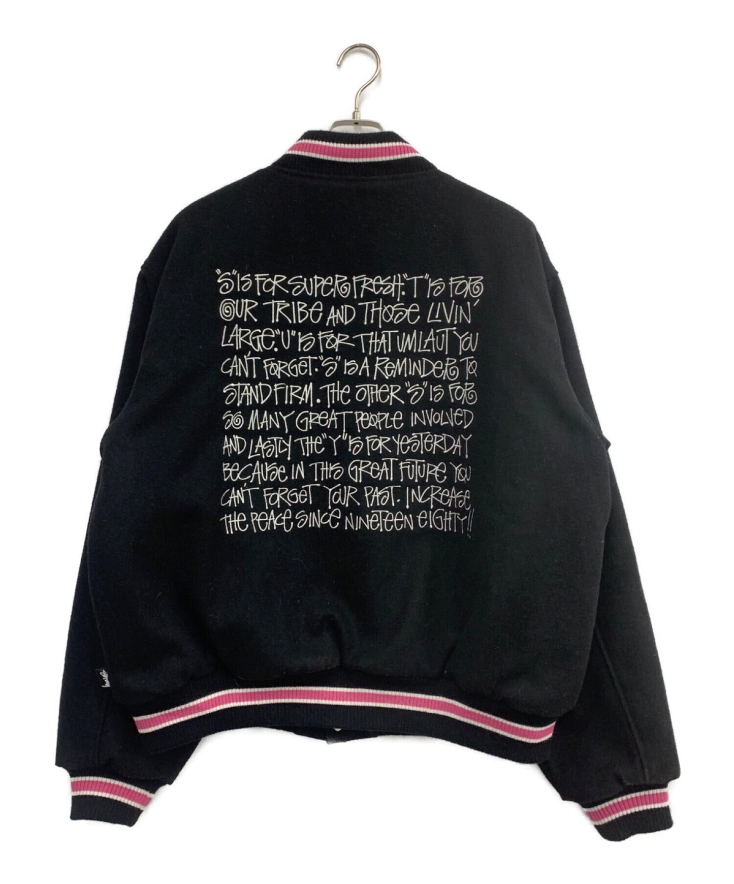 [Pre-owned] stussy jacket with team's logo 115665