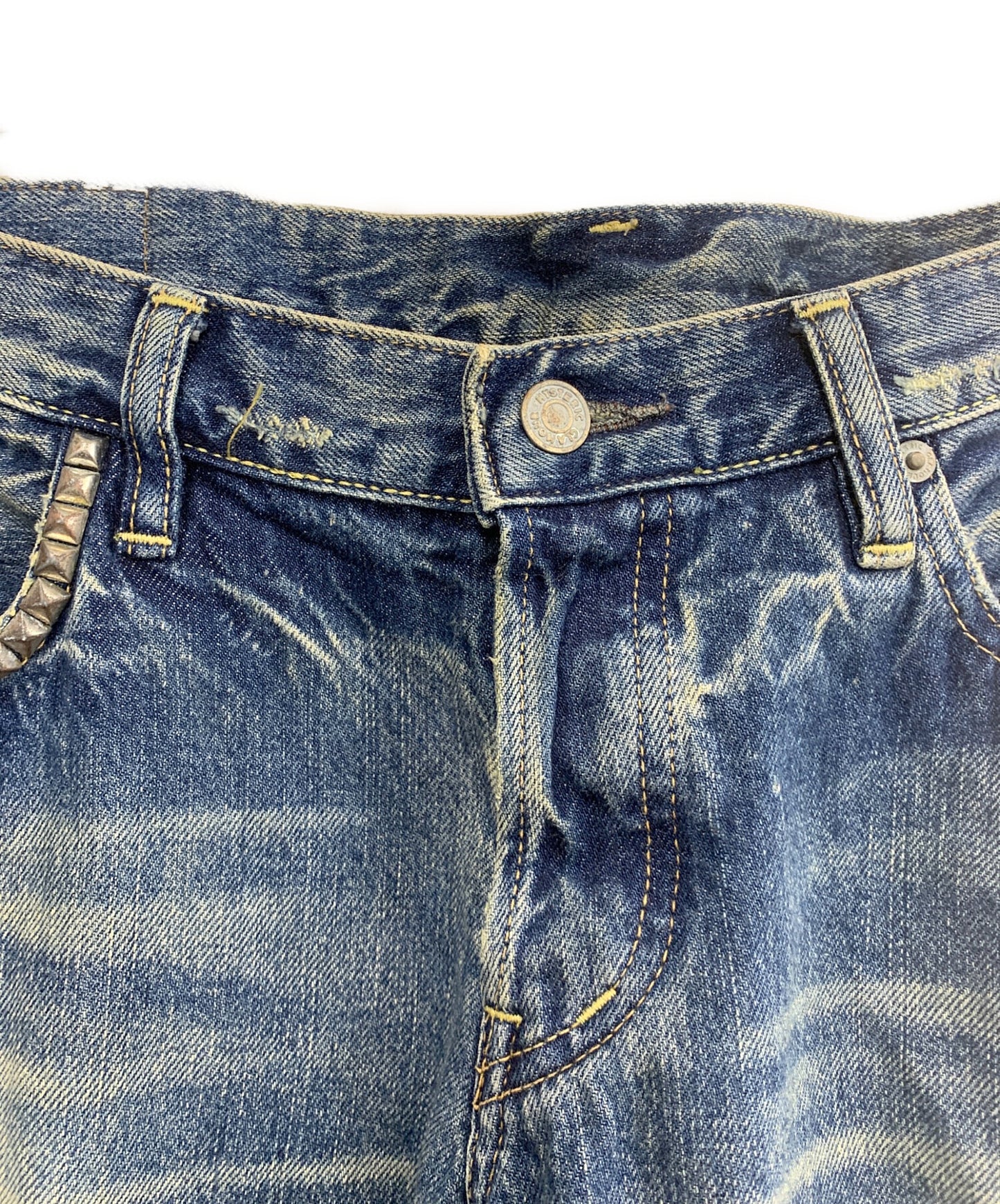 [Pre-owned] Hysteric Glamour cell bitch denim pants 0293AP12