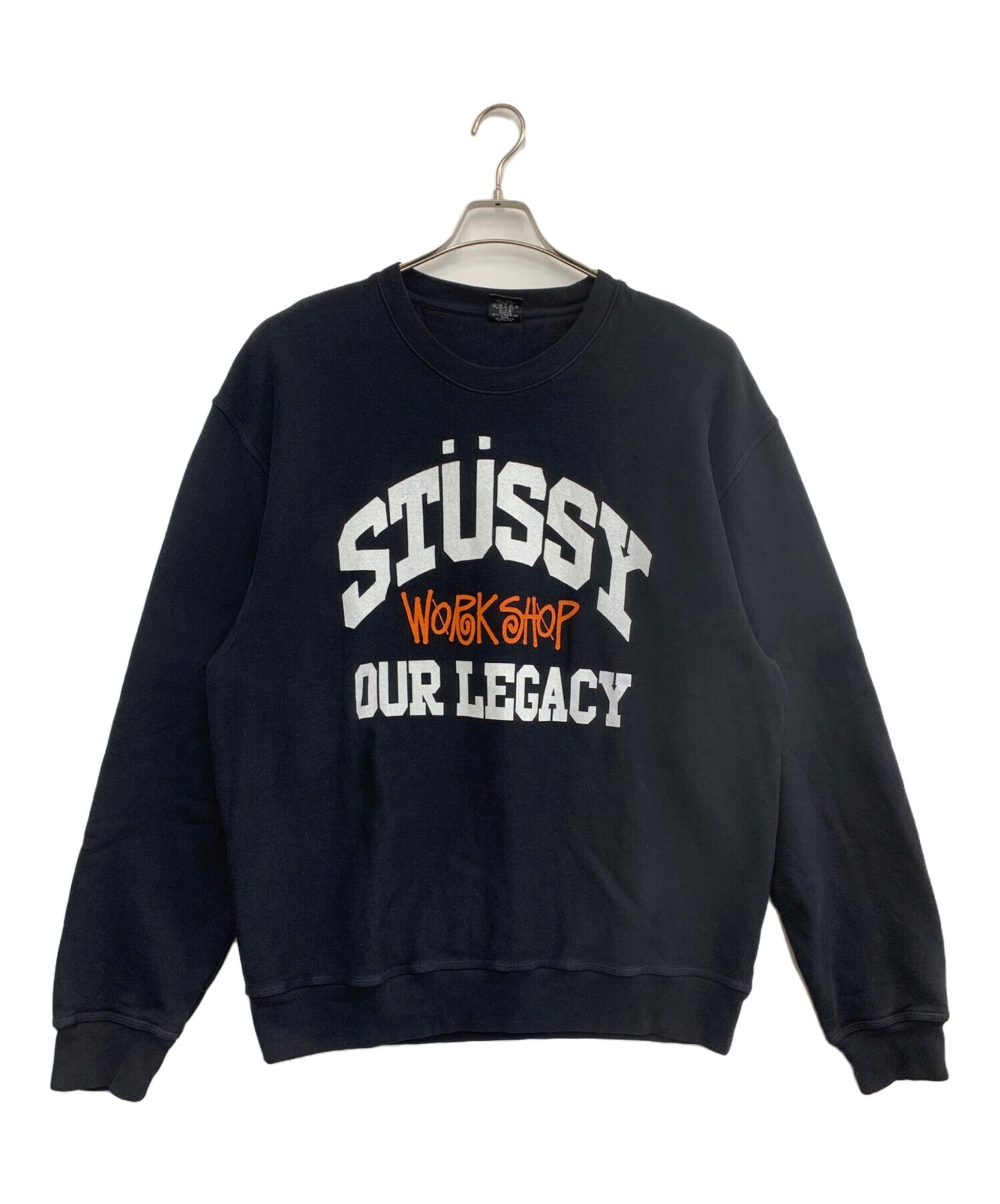 [Pre-owned] stussy crew neck sweatshirt