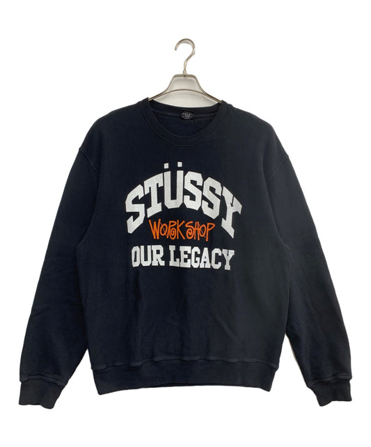 [Pre-owned] stussy crew neck sweatshirt