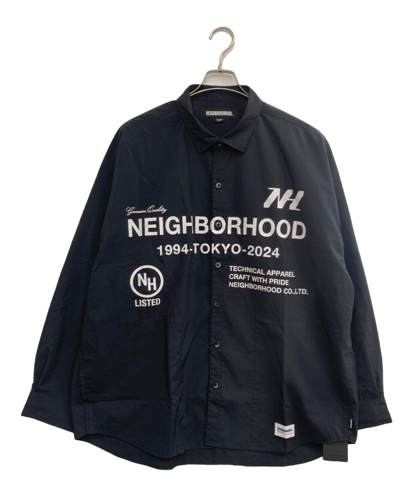 [Pre-owned] NEIGHBORHOOD long-sleeved shirt 241SPNH-SHM03