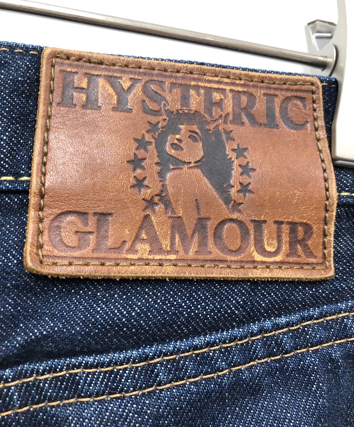 [Pre-owned] Hysteric Glamour Studded denim pants 0201AP10
