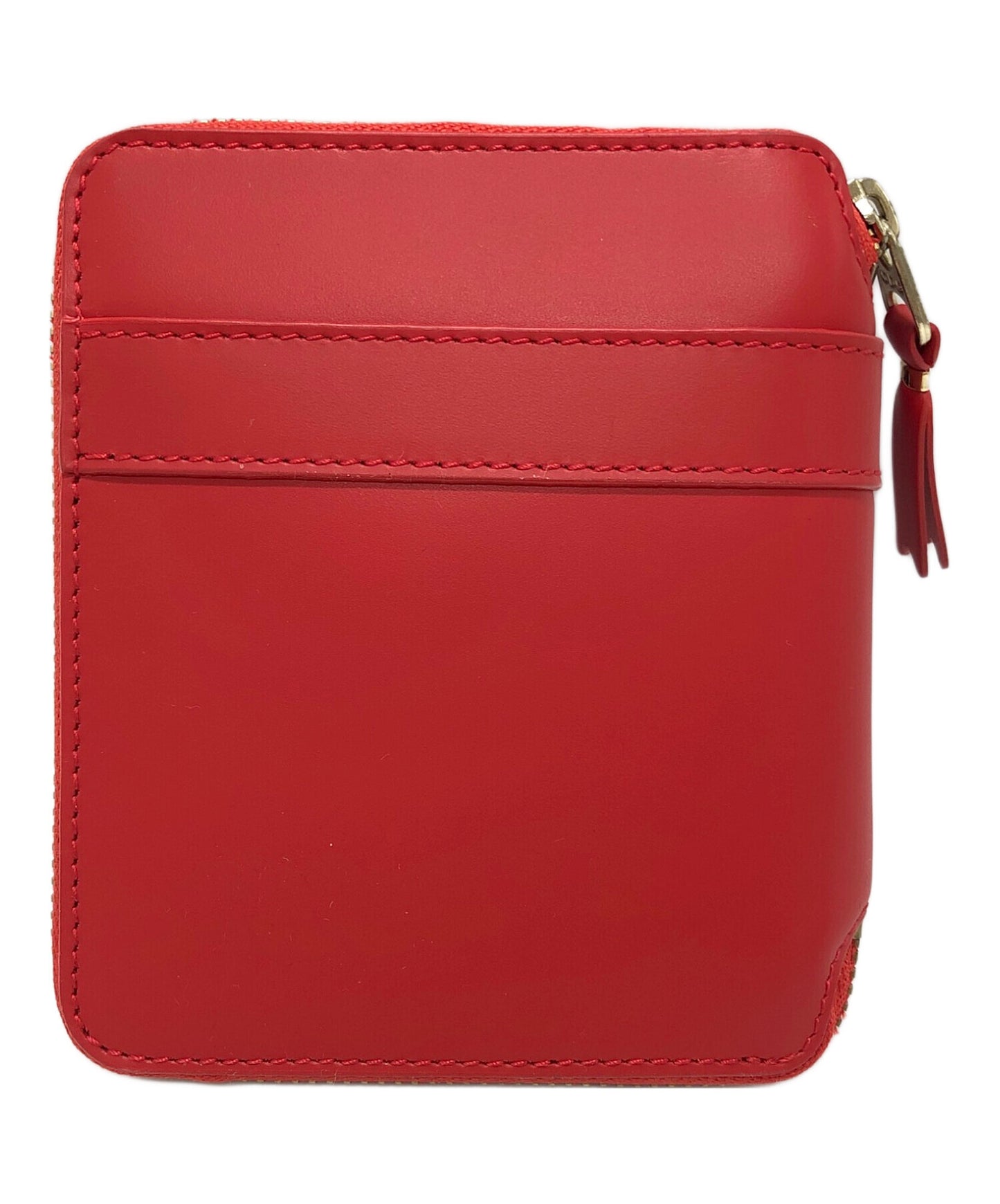 [Pre-owned] COMME des GARCONS Big Bow Round Zipper Wallet SA2100BB