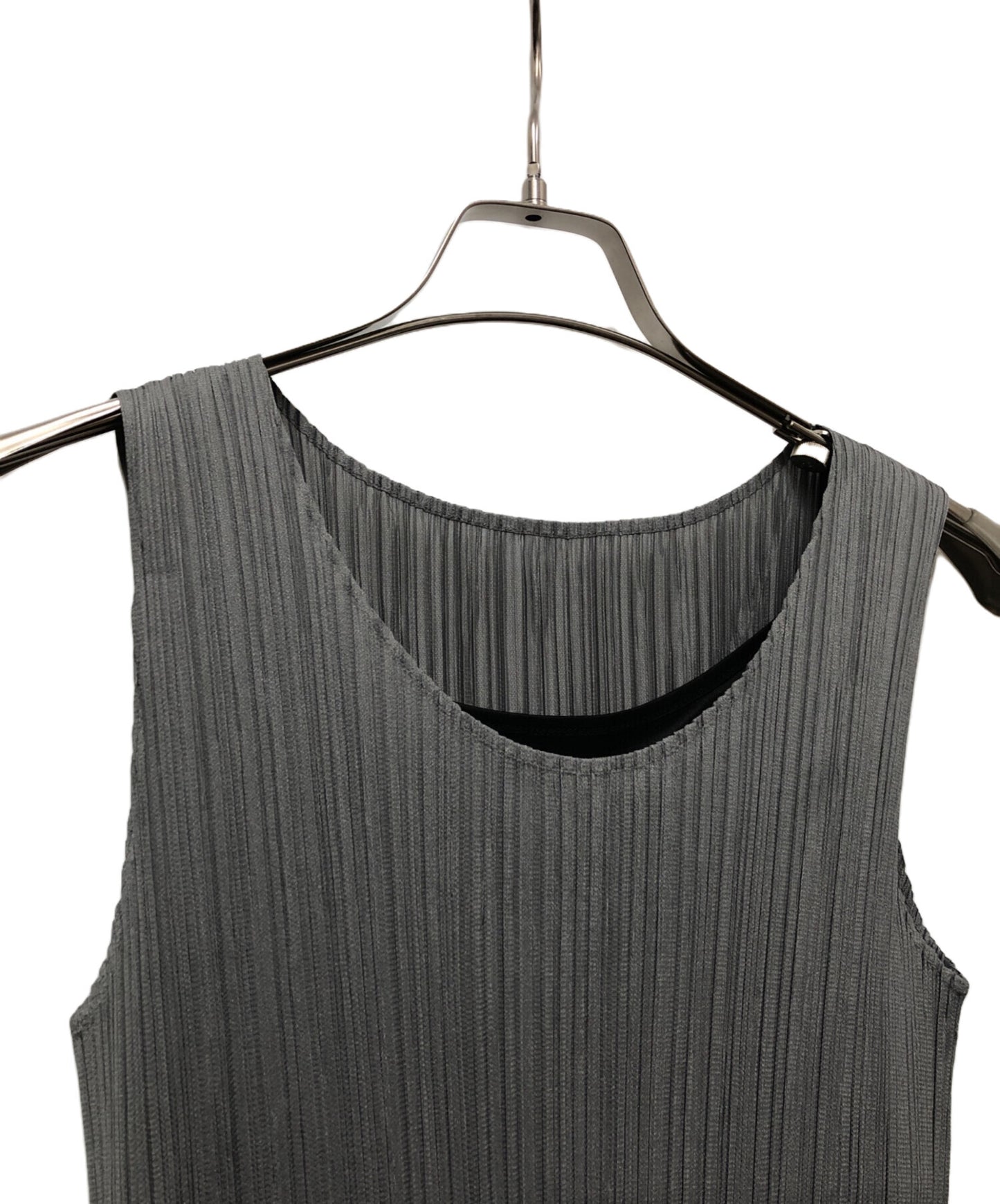 [Pre-owned] PLEATS PLEASE Pleated Sleeveless Dress PP55-JH105