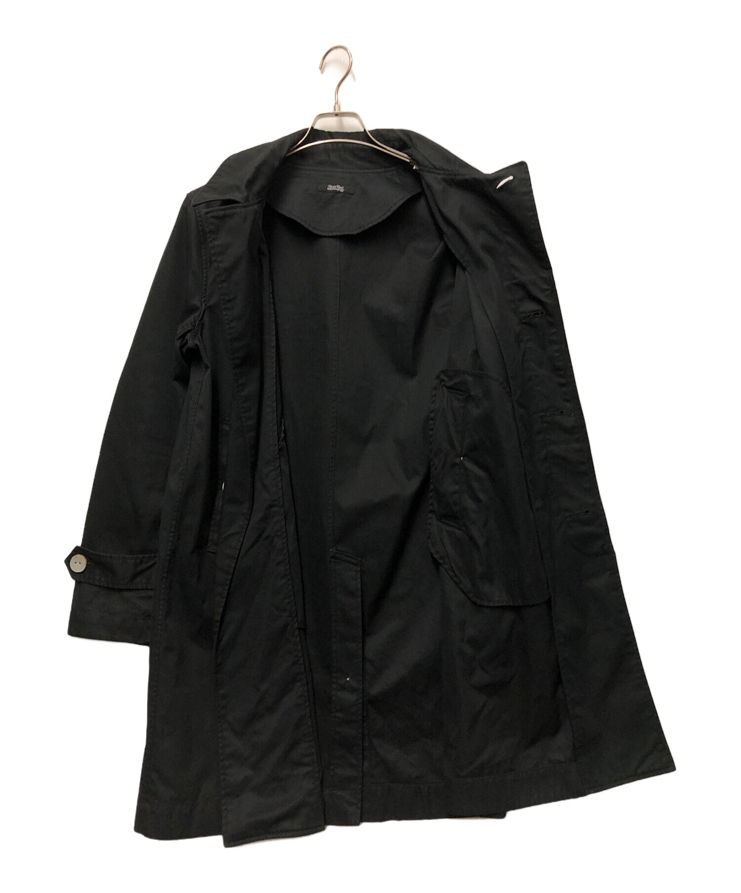 [Pre-owned] UNDERCOVER Back Print Stencil Collar Coat USQ9301