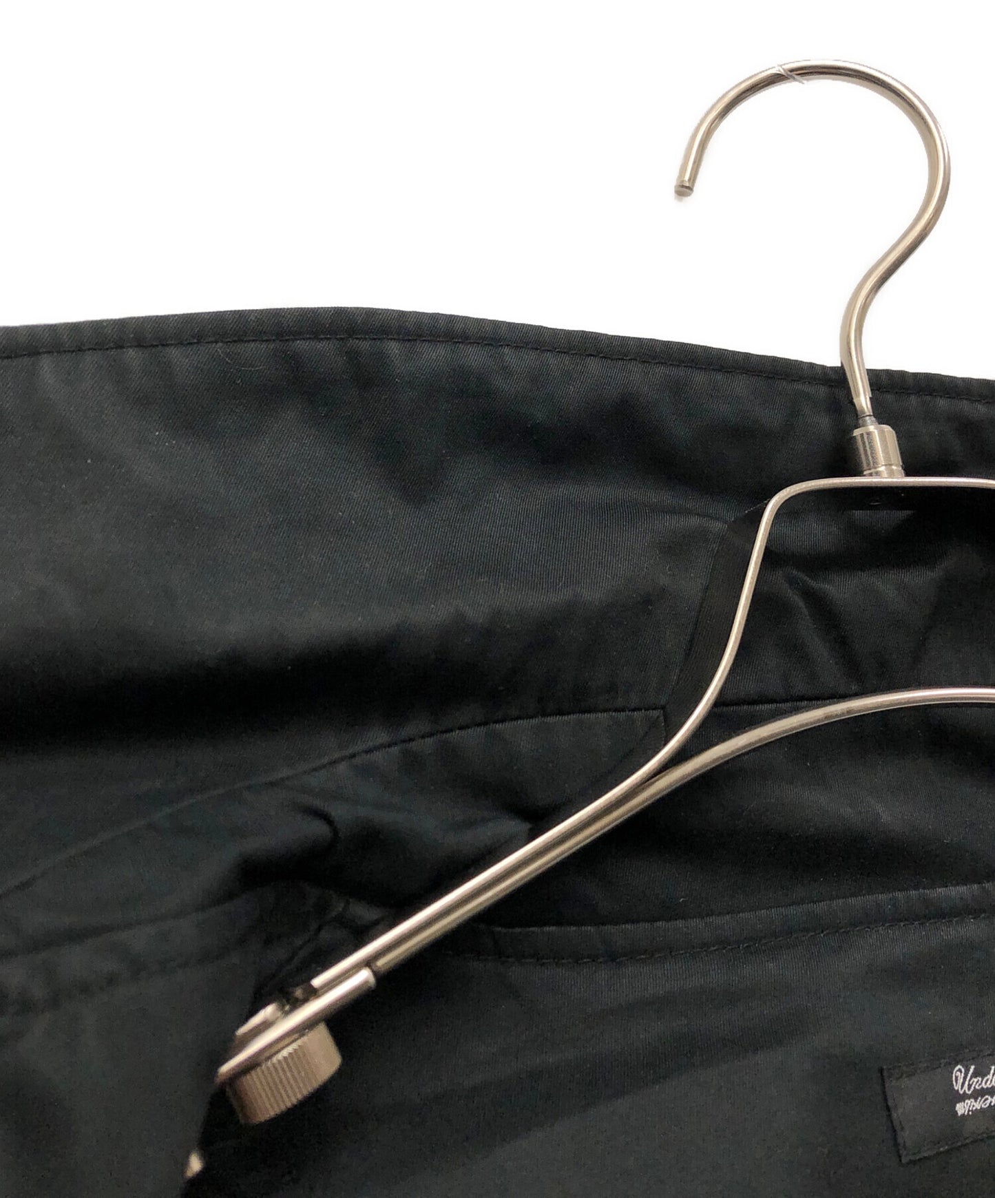 [Pre-owned] UNDERCOVER Back Print Stencil Collar Coat USQ9301