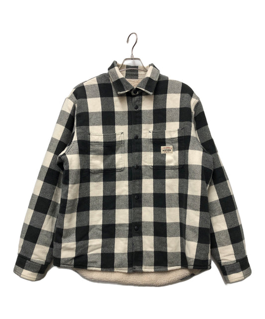 [Pre-owned] stussy Sherpa Lined Buffalo Plaid Shirt 1110332