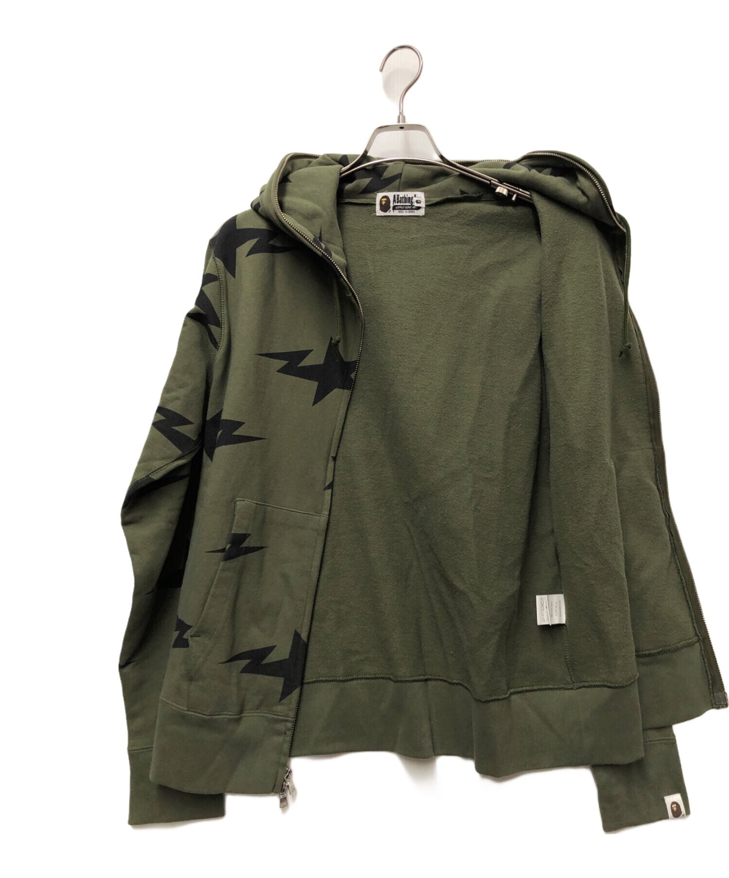 [Pre-owned] A BATHING APE zip hoodie 001zpa801015x