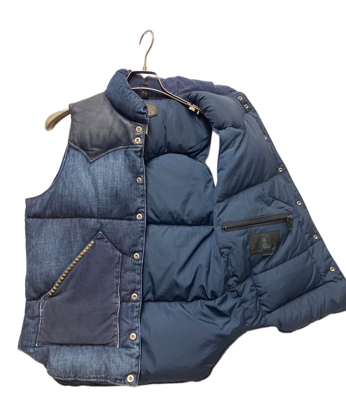 [Pre-owned] Hysteric Glamour Denim Down Vest 0253AV01