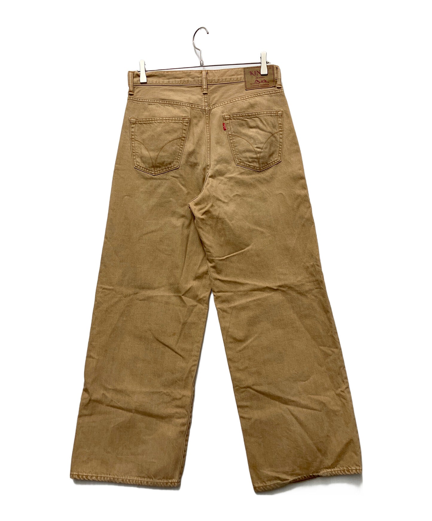 [Pre-owned] Hysteric Glamour wide denim pants 01243AP07