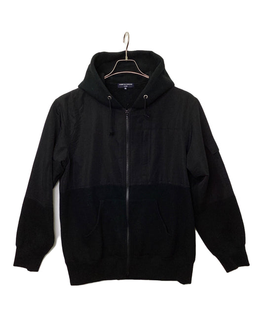 [Pre-owned] COMME des GARCONS HOMME Nylon-Switched Zip Hoodie HF-T020