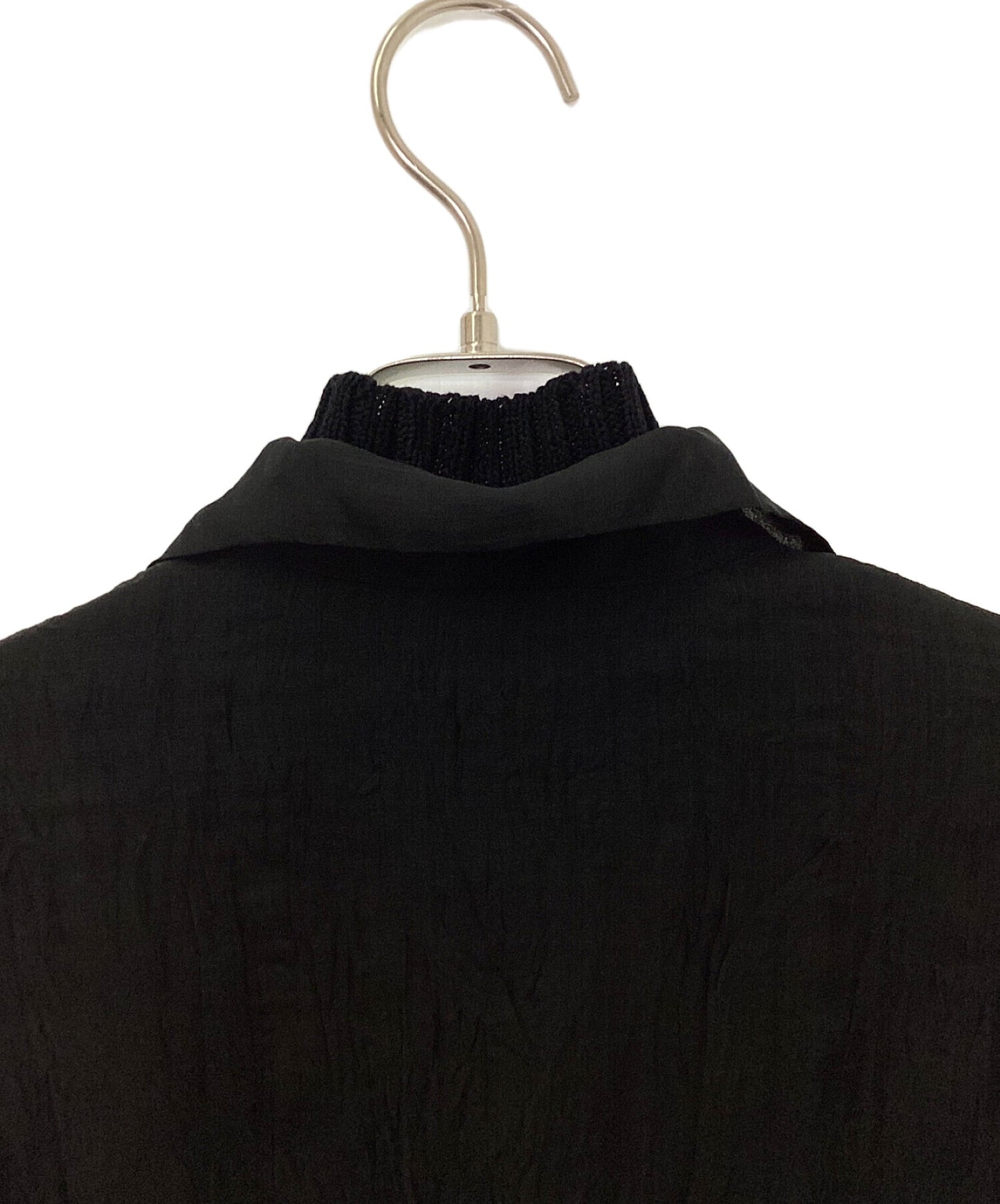 [Pre-owned] ISSEY MIYAKE Wrinkled high neck blouse IM22KJ902