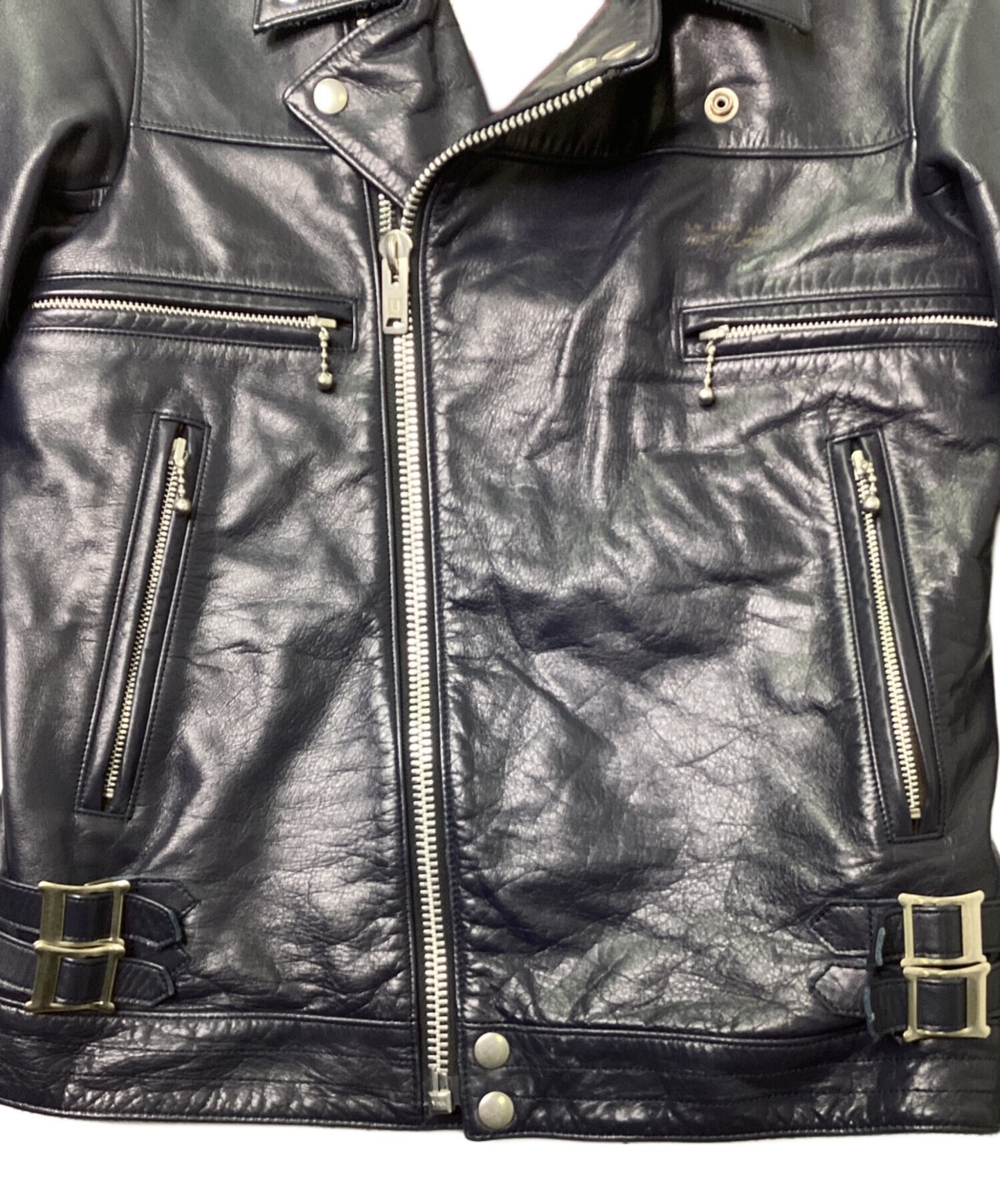 [Pre-owned] UNDERCOVER double riders jacket UCA1201