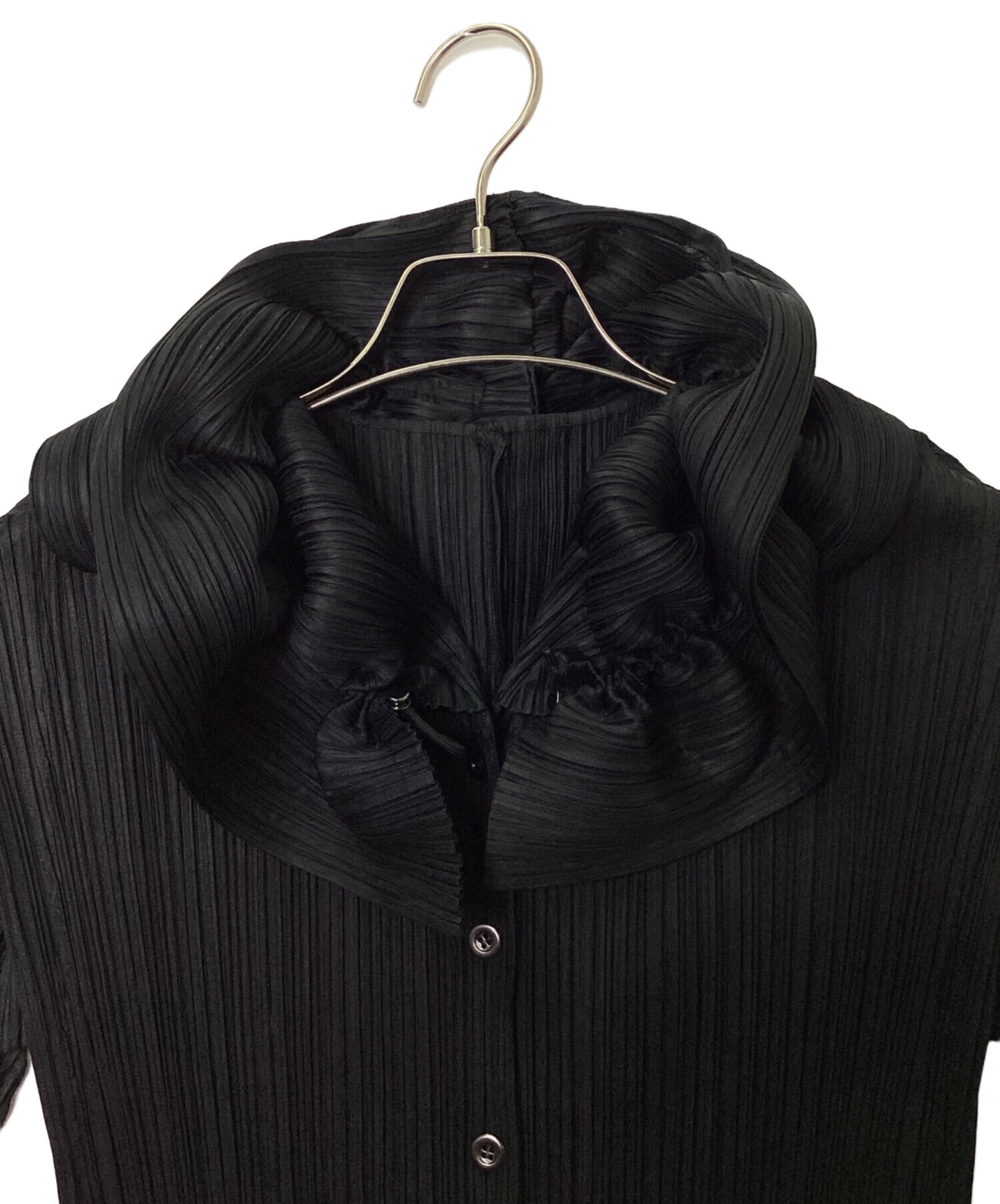 [Pre-owned] PLEATS PLEASE knitted cardigan PP41-JJ822