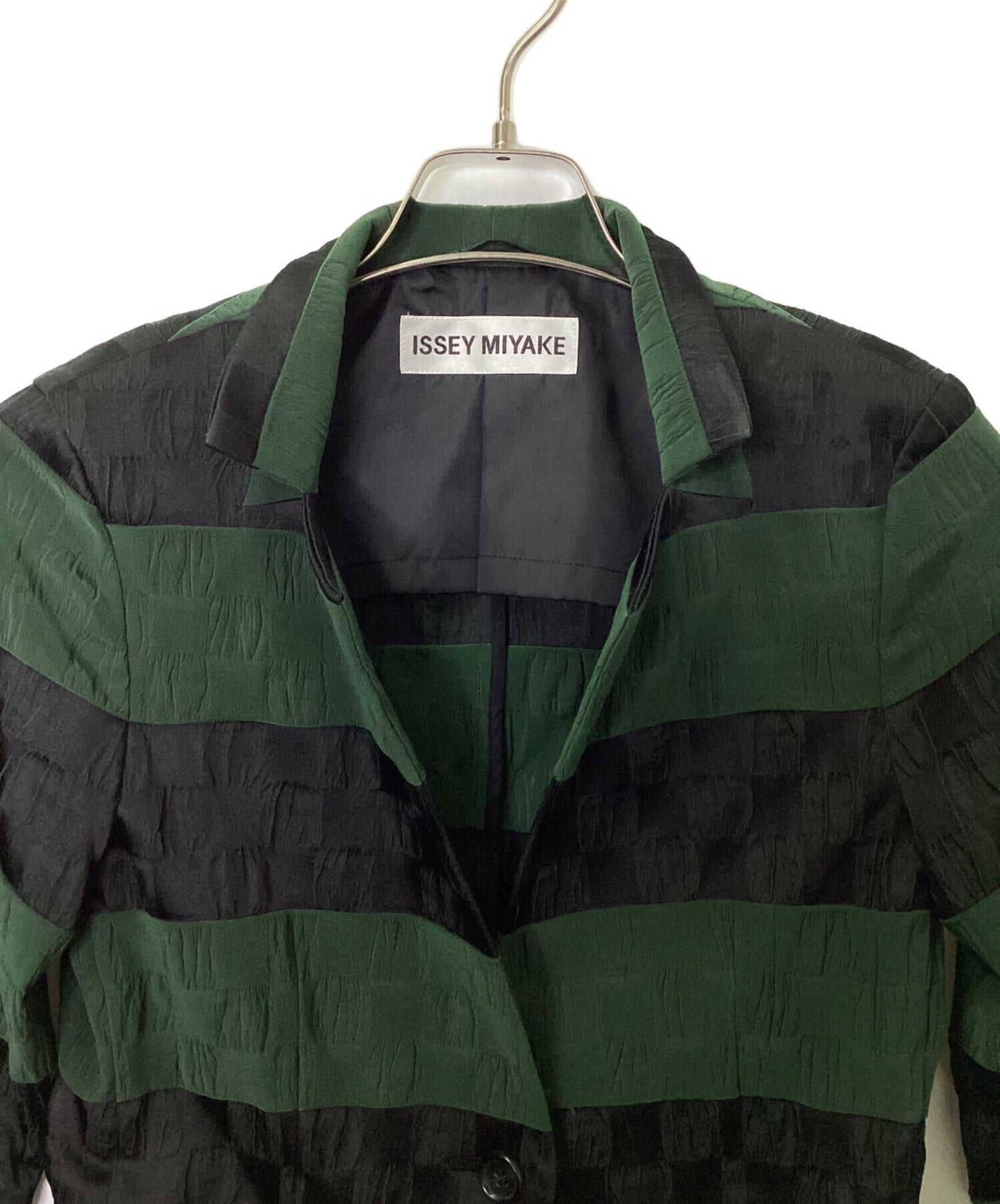 [Pre-owned] ISSEY MIYAKE border jacket IM13FD540