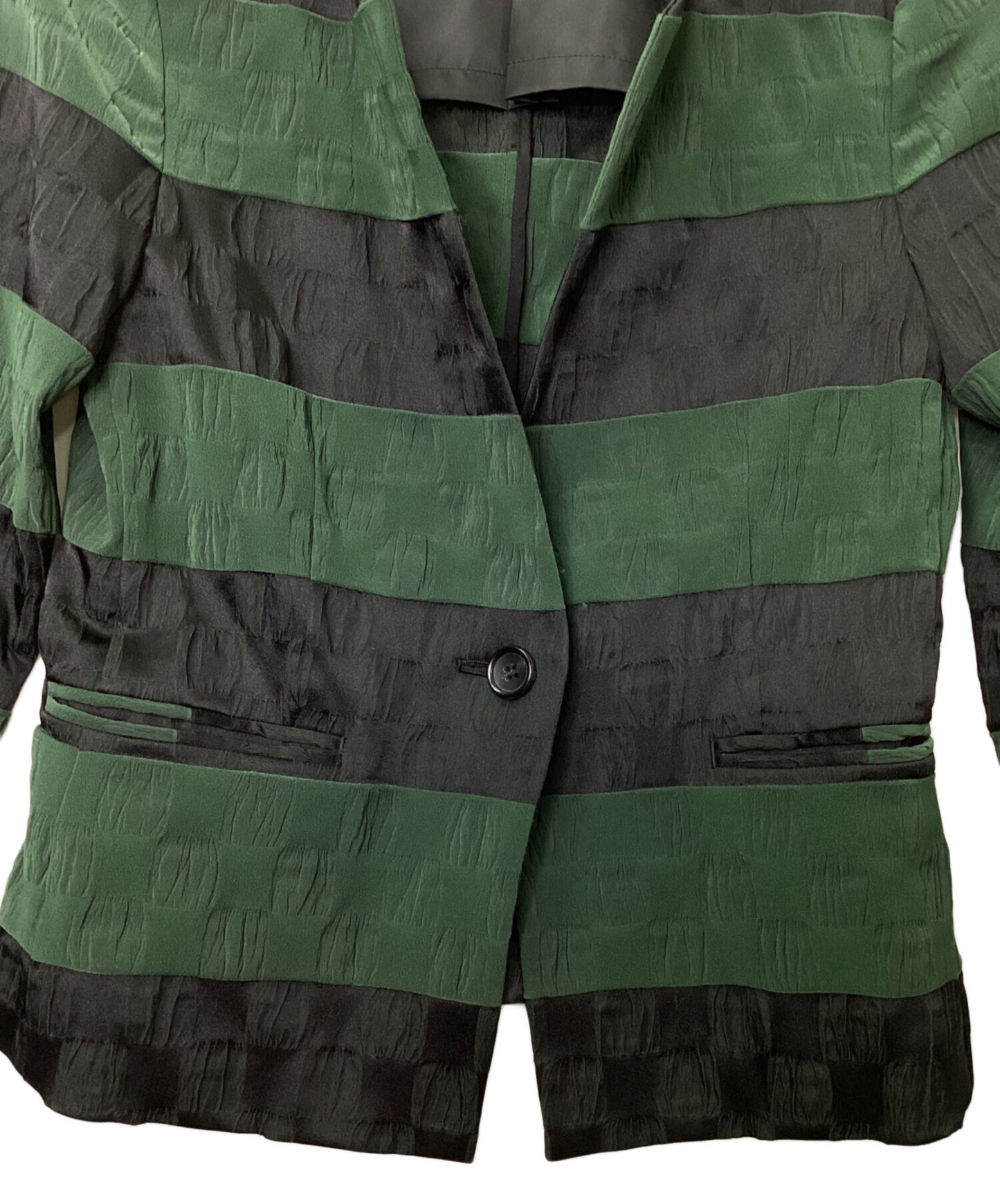 [Pre-owned] ISSEY MIYAKE border jacket IM13FD540