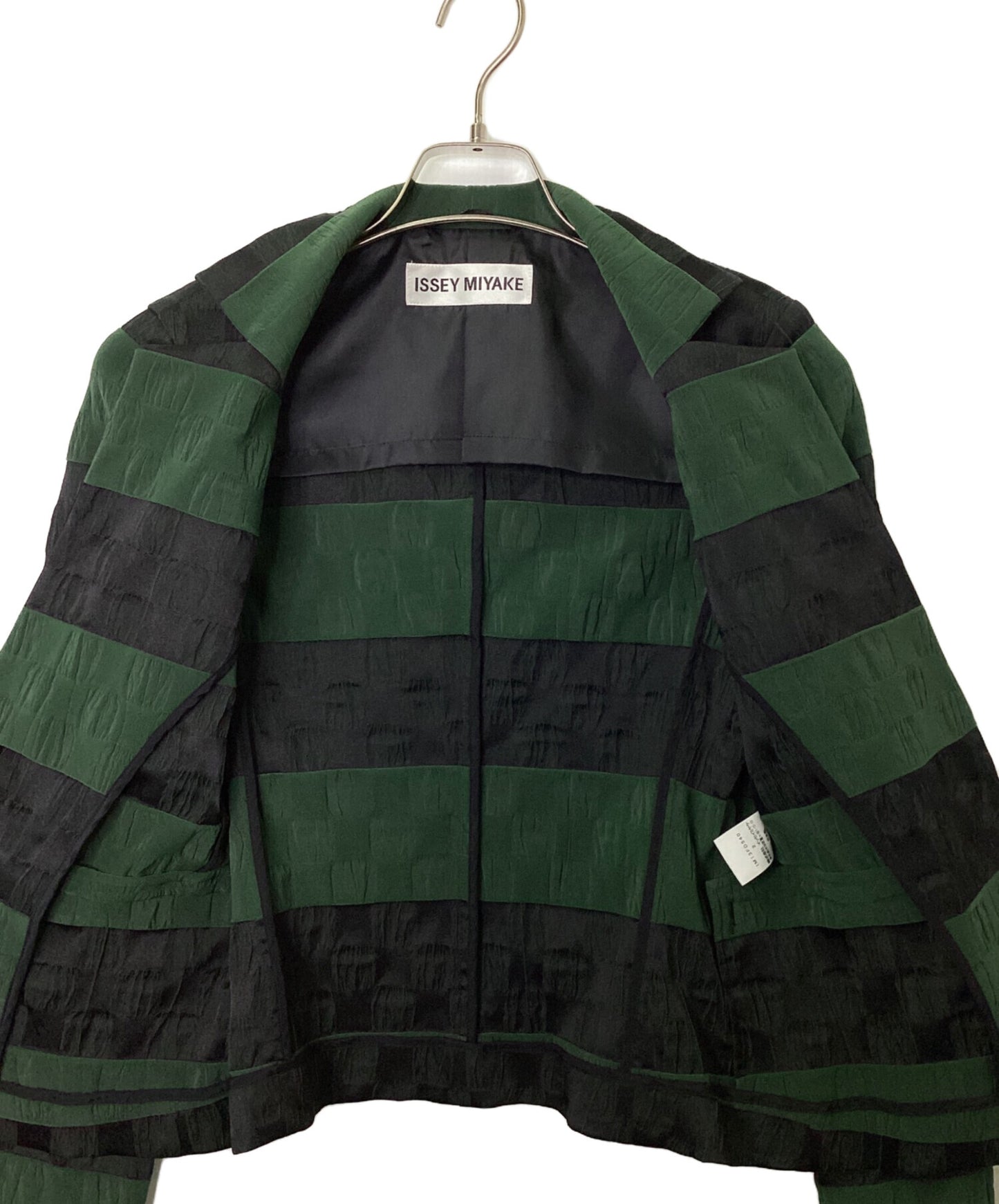 [Pre-owned] ISSEY MIYAKE border jacket IM13FD540