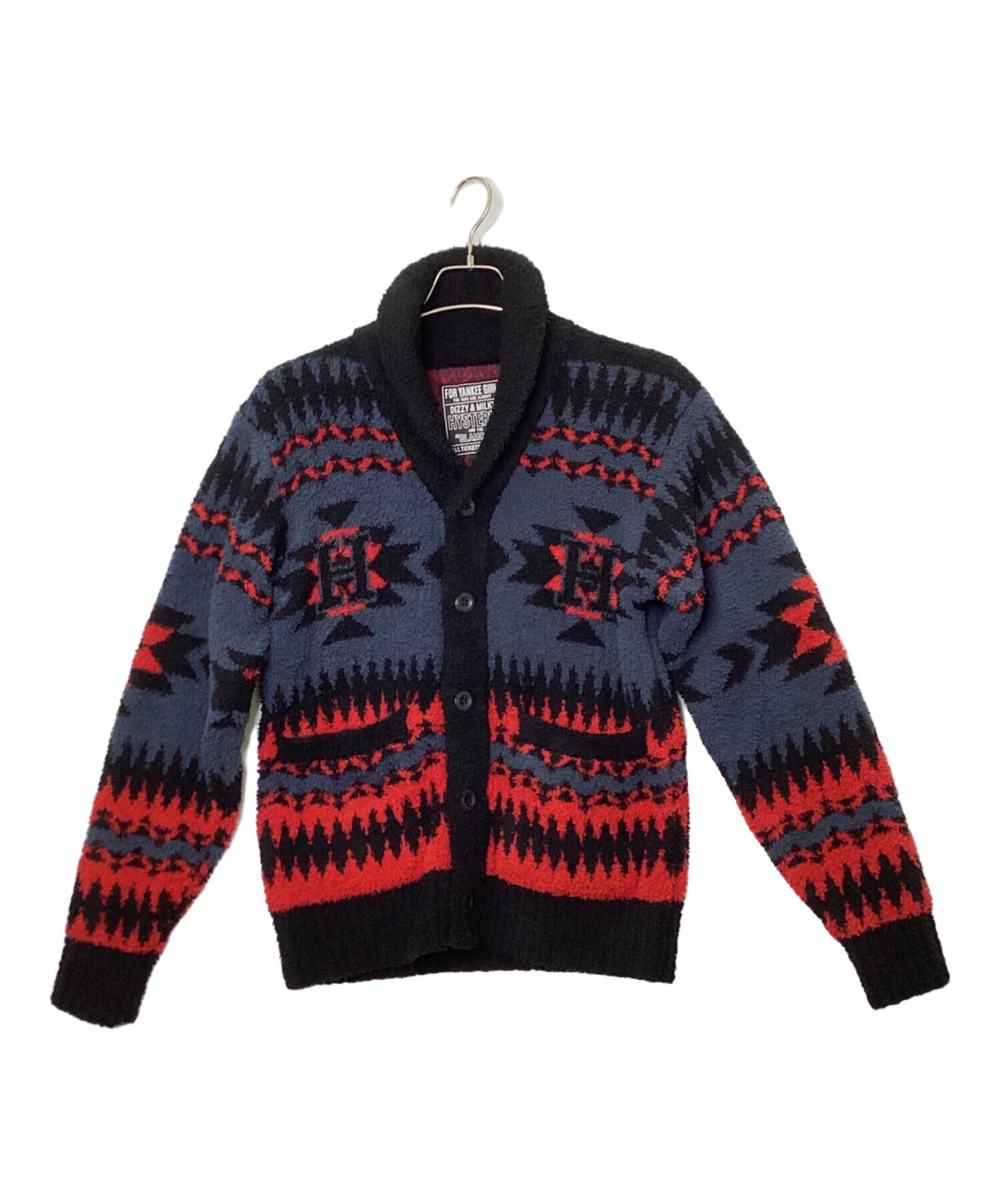 [Pre-owned] Hysteric Glamour shawl collar cardigan 02233ND03