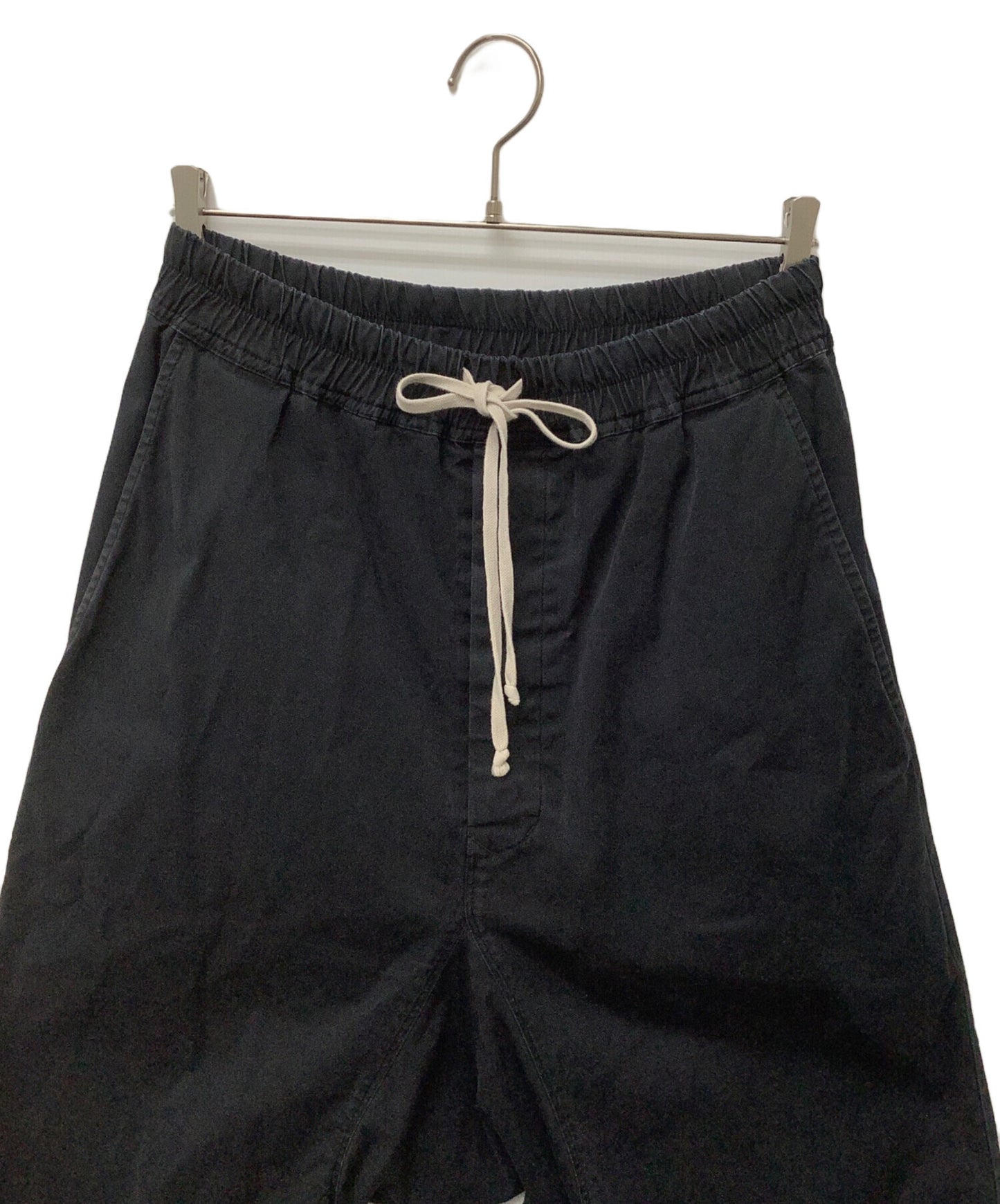 [Pre-owned] RICK OWENS loose-fitting pants with an elastic or drawcord waist RU16S3381-TE