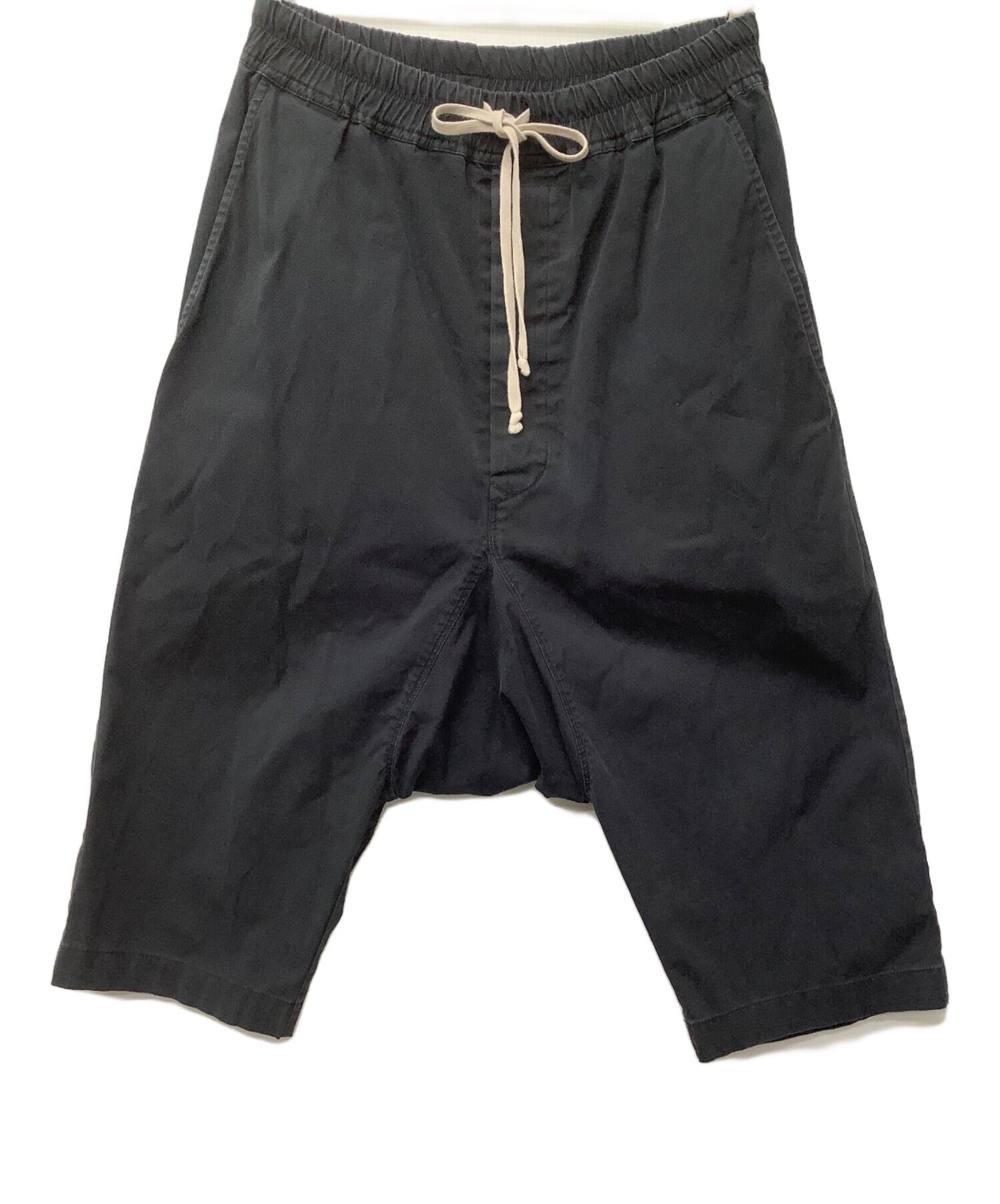 [Pre-owned] RICK OWENS loose-fitting pants with an elastic or drawcord waist RU16S3381-TE