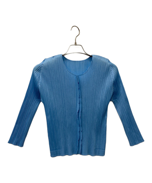 [Pre-owned] PLEATS PLEASE Front Frill Pleated Cut and Sewn PP51-JK693