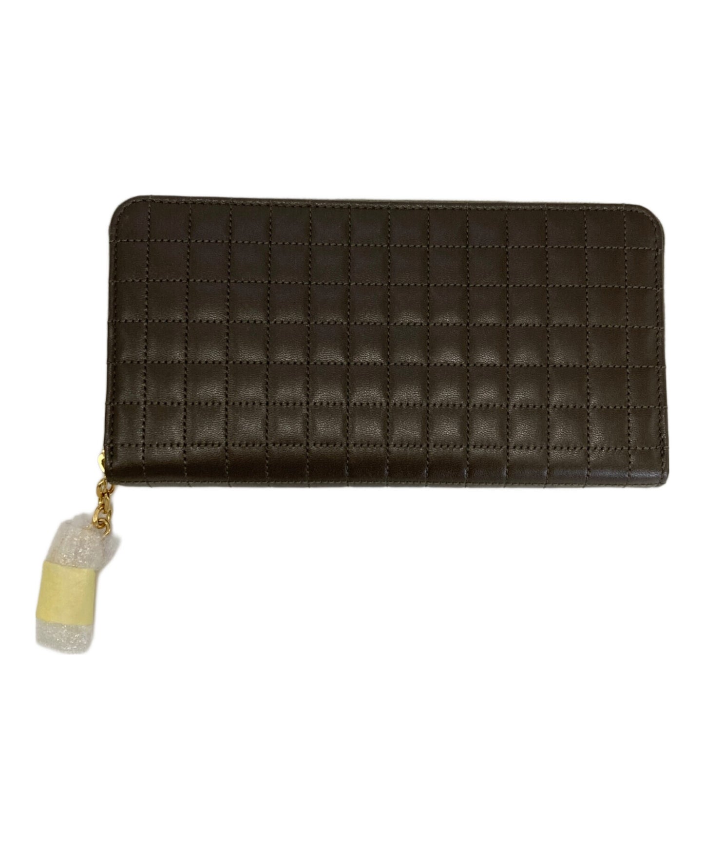 [Pre-owned] CELINE Round Zipper Wallet