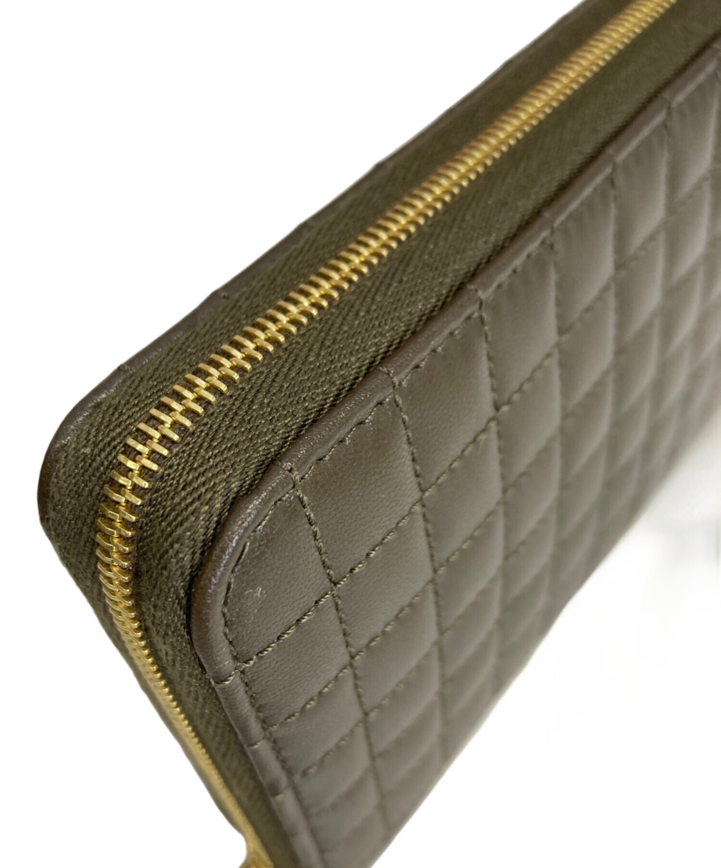 [Pre-owned] CELINE Round Zipper Wallet