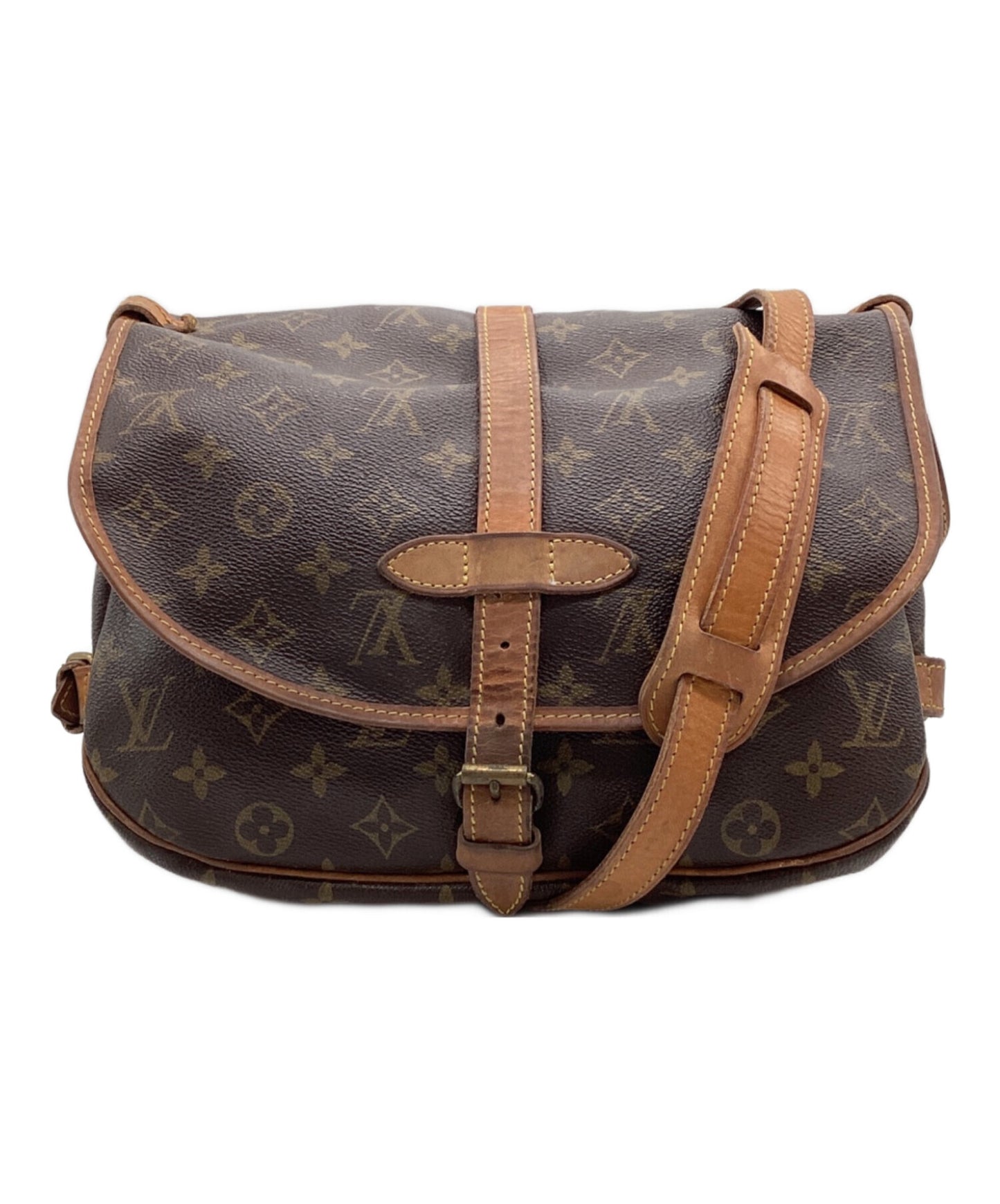 [Pre-owned] LOUIS VUITTON Monogram Saumur 30 shoulder bag M42256