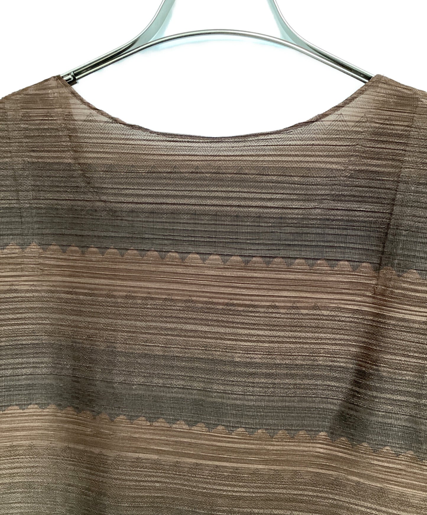 [Pre-owned] PLEATS PLEASE sleeveless cut and sewn