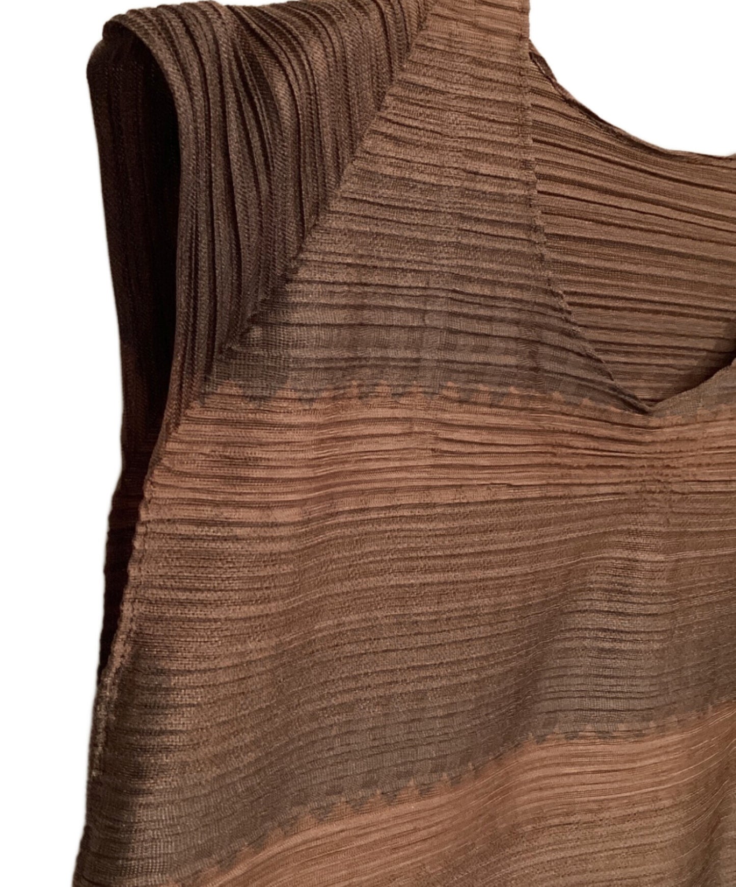 [Pre-owned] PLEATS PLEASE sleeveless cut and sewn