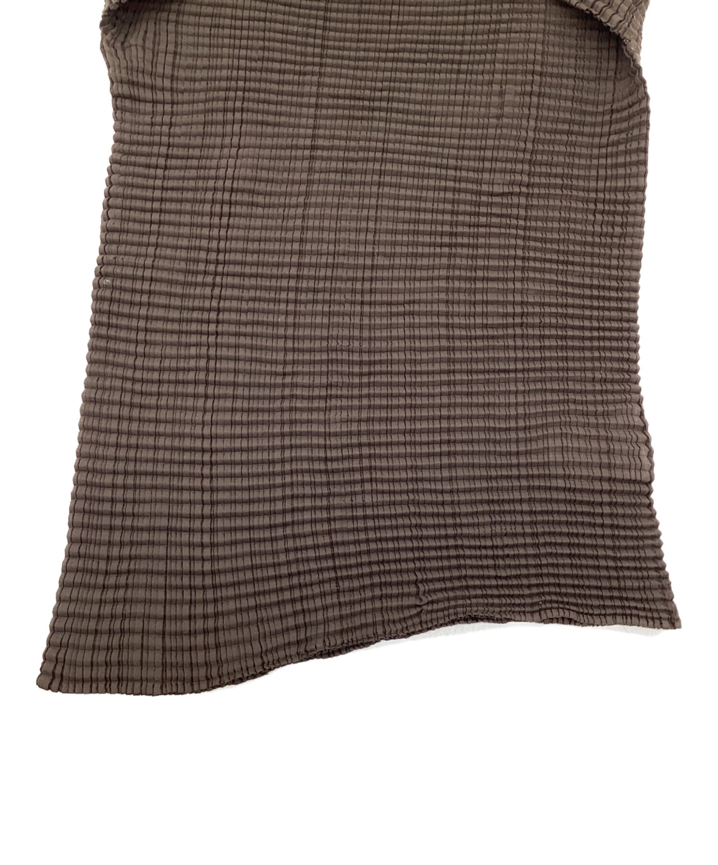 [Pre-owned] ISSEY MIYAKE High Neck Pleated Cut and Sewn IM92-FJ509