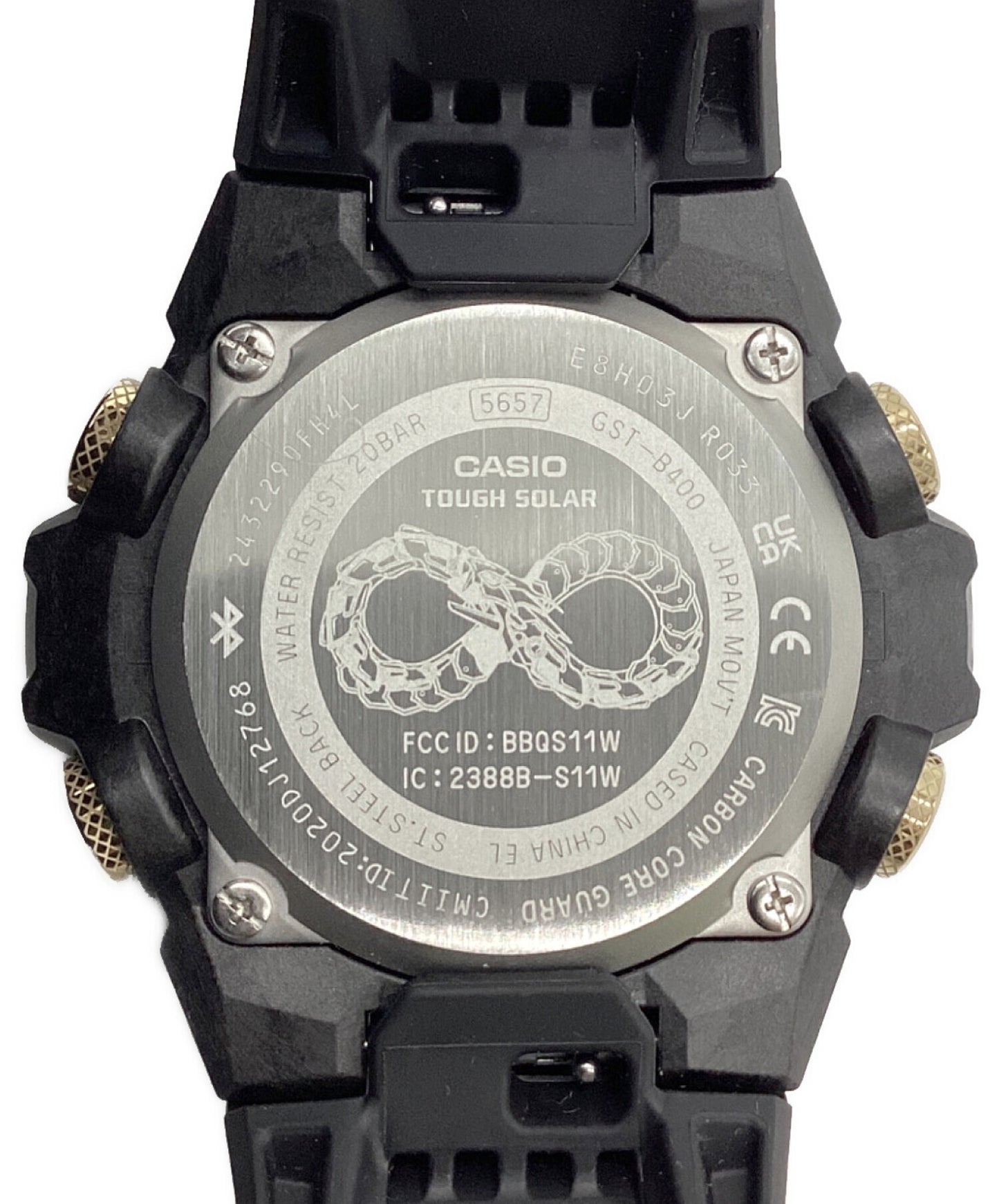 [Pre-owned] CASIO G-SHOCK G-STEEL GST-B400CX-1AJR wristwatch GST-B400CX-1AJR