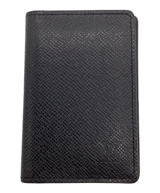 [Pre-owned] LOUIS VUITTON Taiga Card Case Organizer de Poche M30537