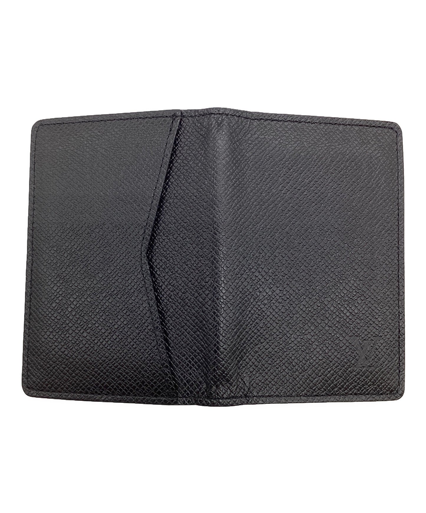 [Pre-owned] LOUIS VUITTON Taiga Card Case Organizer de Poche M30537