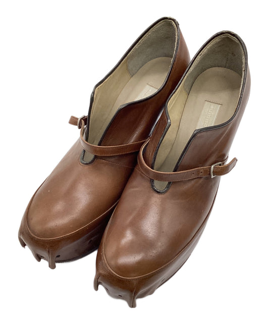 [Pre-owned] MIHARA YASUHIRO thick-soled pumps