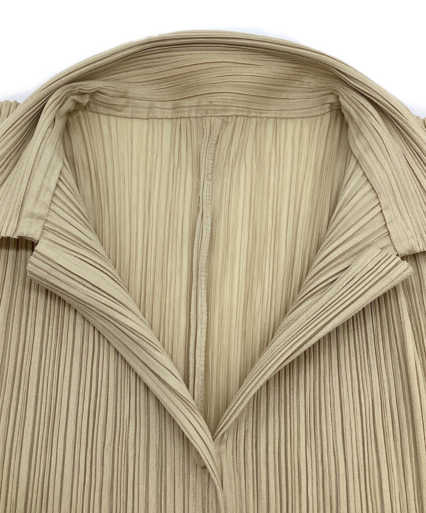 [Pre-owned] PLEATS PLEASE pleated shirt PP04-JK624