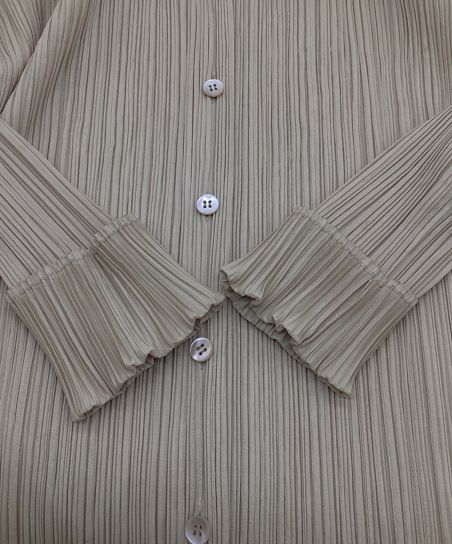 [Pre-owned] PLEATS PLEASE pleated shirt PP04-JK624