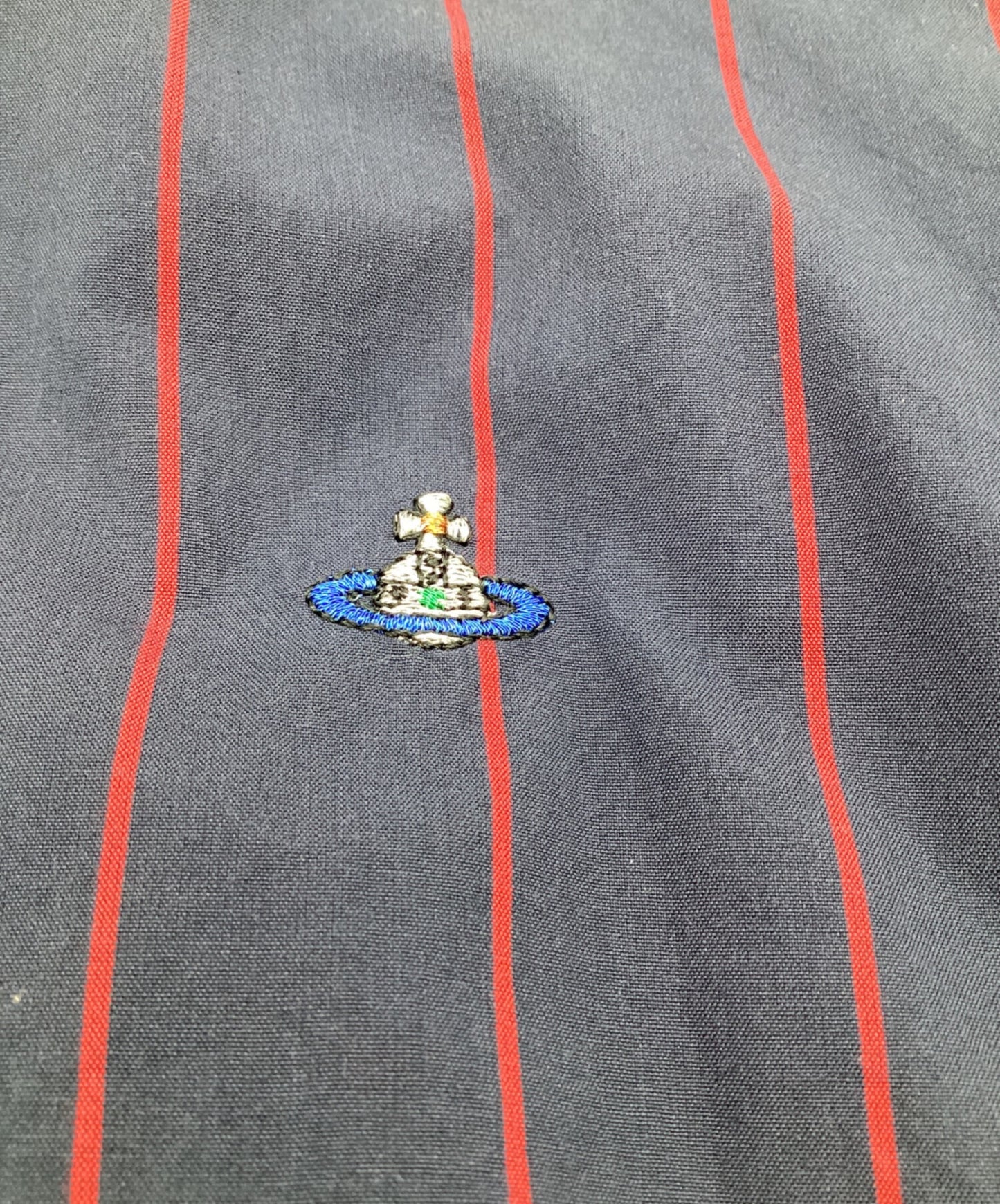 [Pre-owned] Vivienne Westwood man Orb Stripe Long Sleeve Shirt 4947-2008