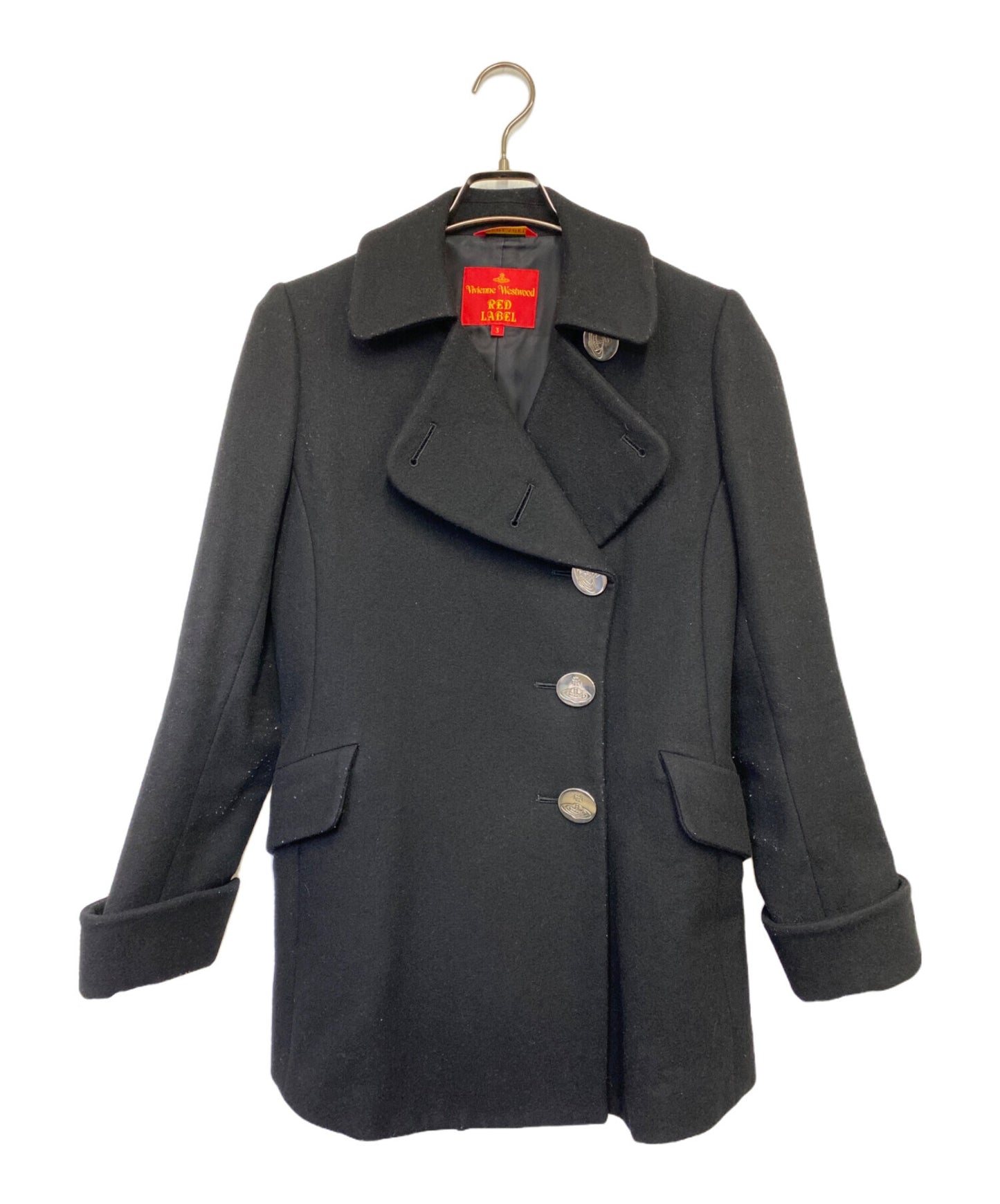 [Pre-owned] Vivienne Westwood RED LABEL Wool Melton Coat 357-01-63019
