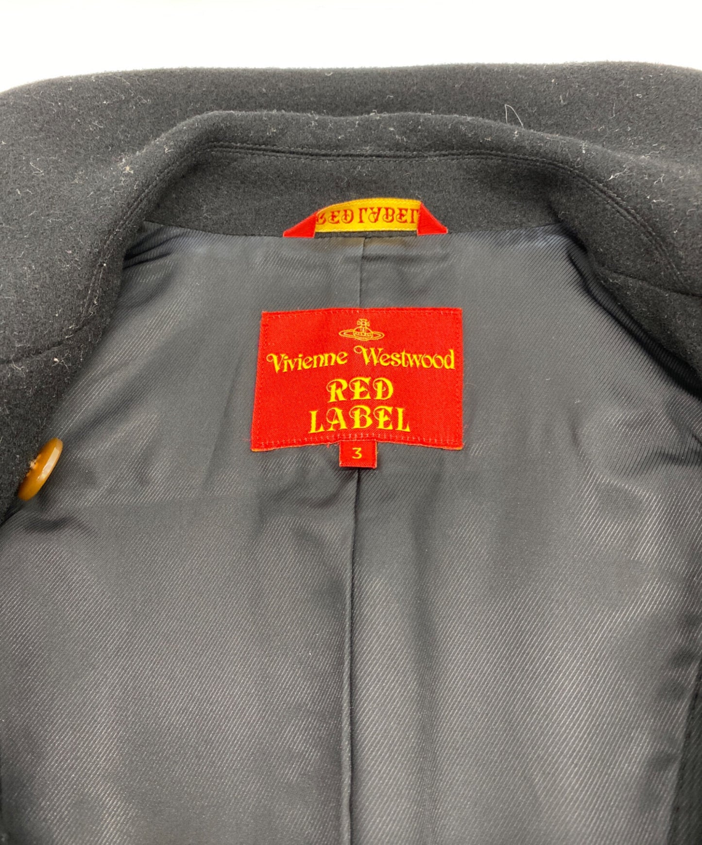 [Pre-owned] Vivienne Westwood RED LABEL Wool Melton Coat 357-01-63019
