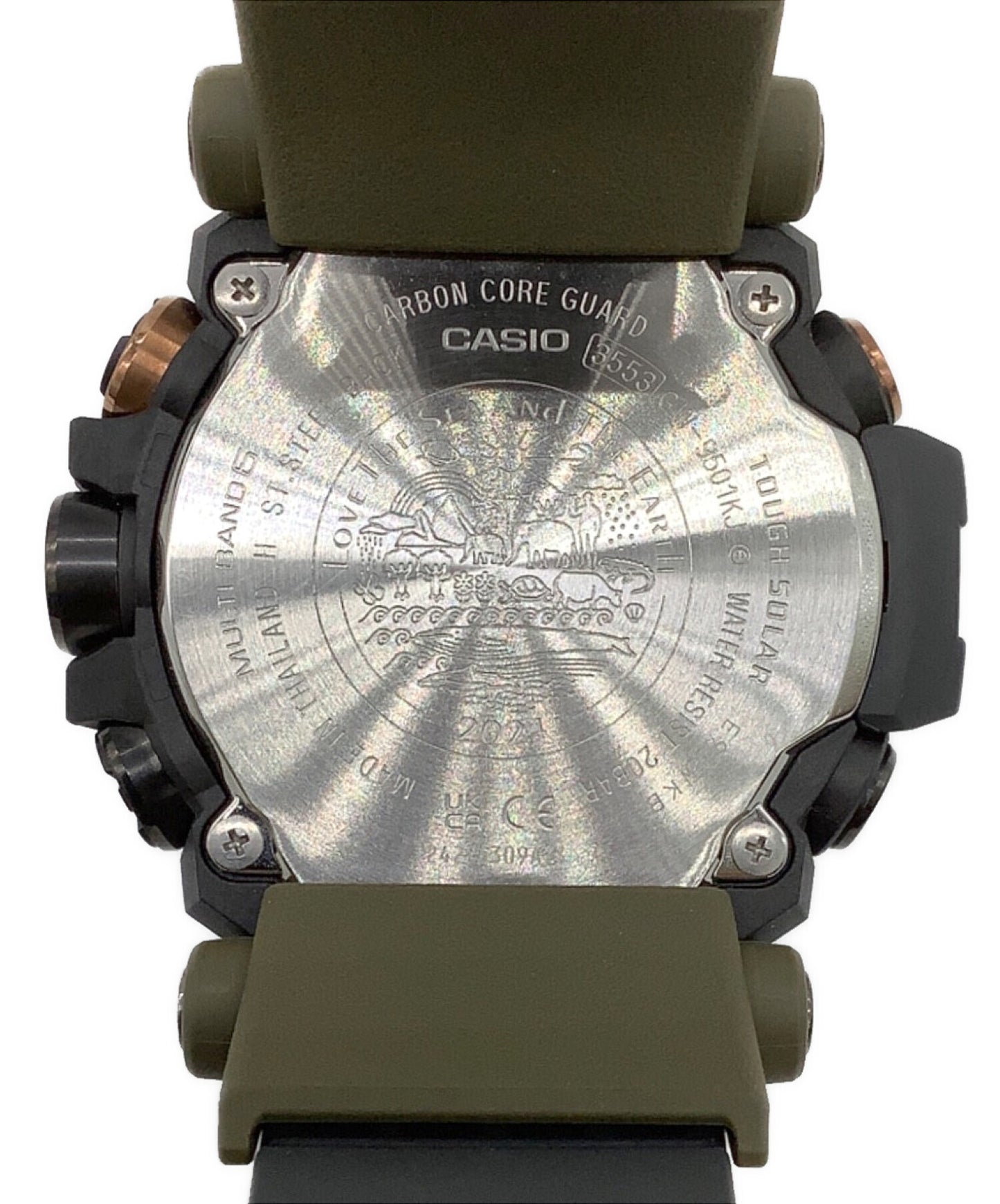 [Pre-owned] CASIO G-SHOCK EARTHWATCH Collaboration Model Solar Radio-Controlled Watch GW-9501KJ