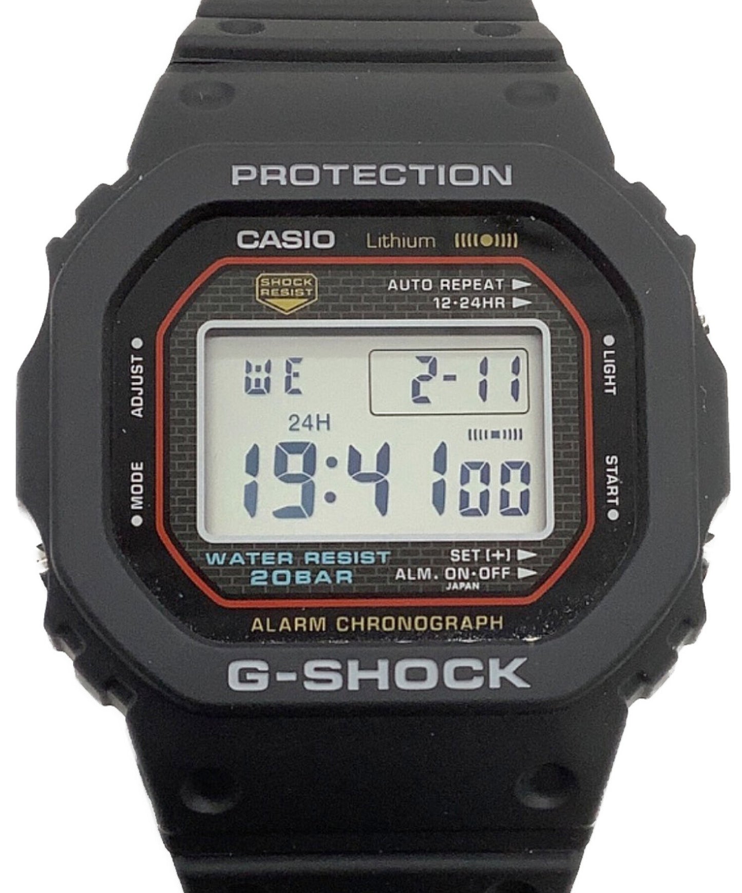 [Pre-owned] CASIO G-SHOCK First-Generation Reissue Model Digital Watch DW-5000R