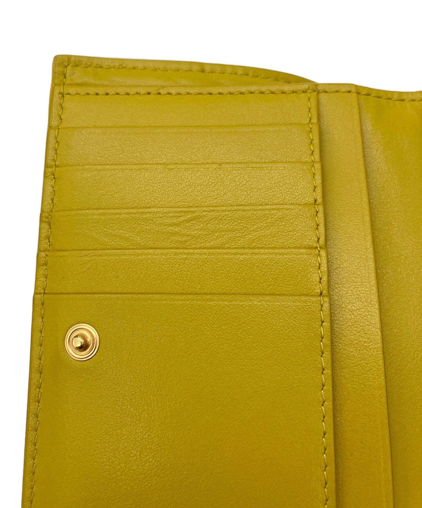 [Pre-owned] BOTTEGA VENETA Bifold wallet in intrecciato leather