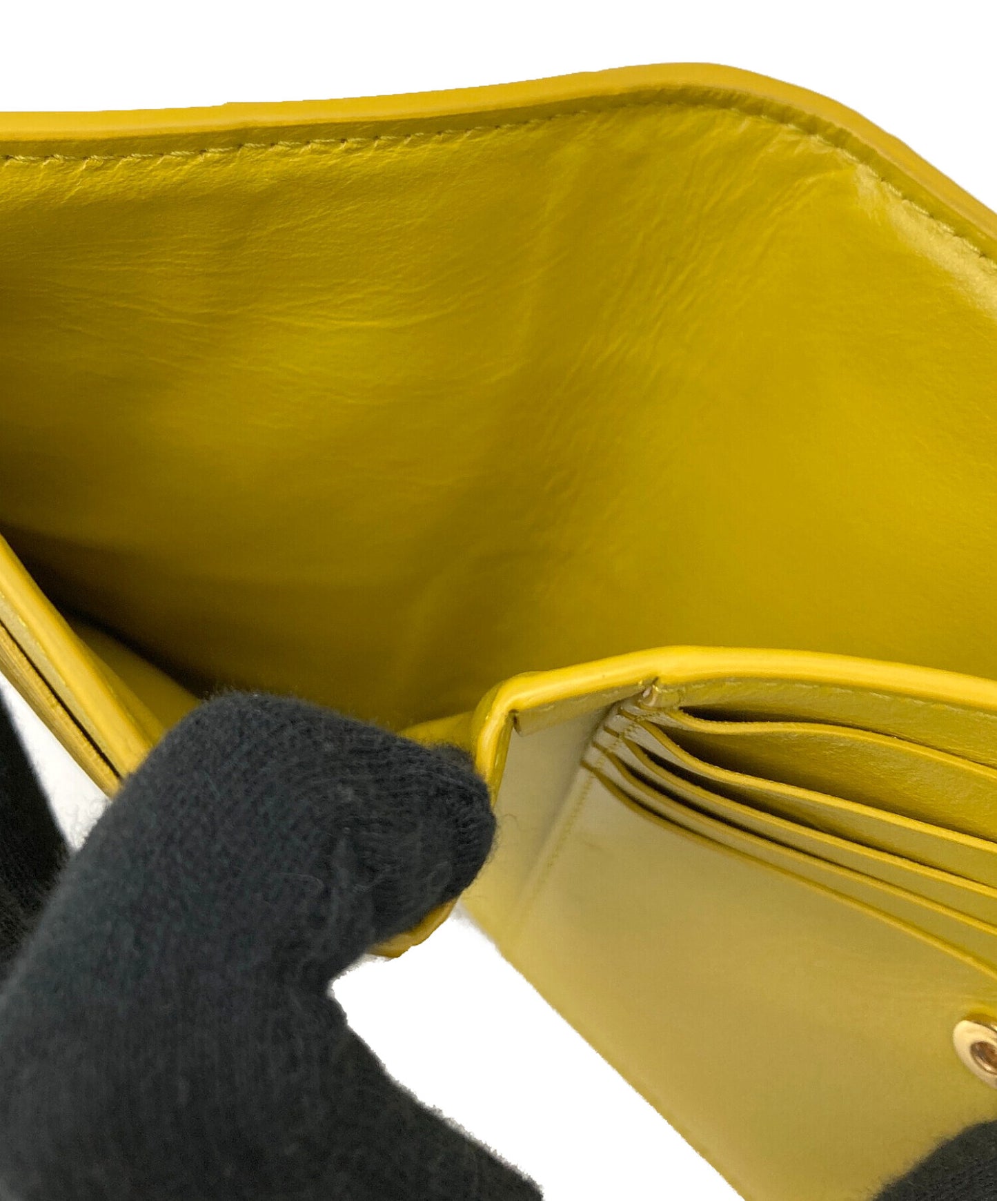 [Pre-owned] BOTTEGA VENETA Bifold wallet in intrecciato leather