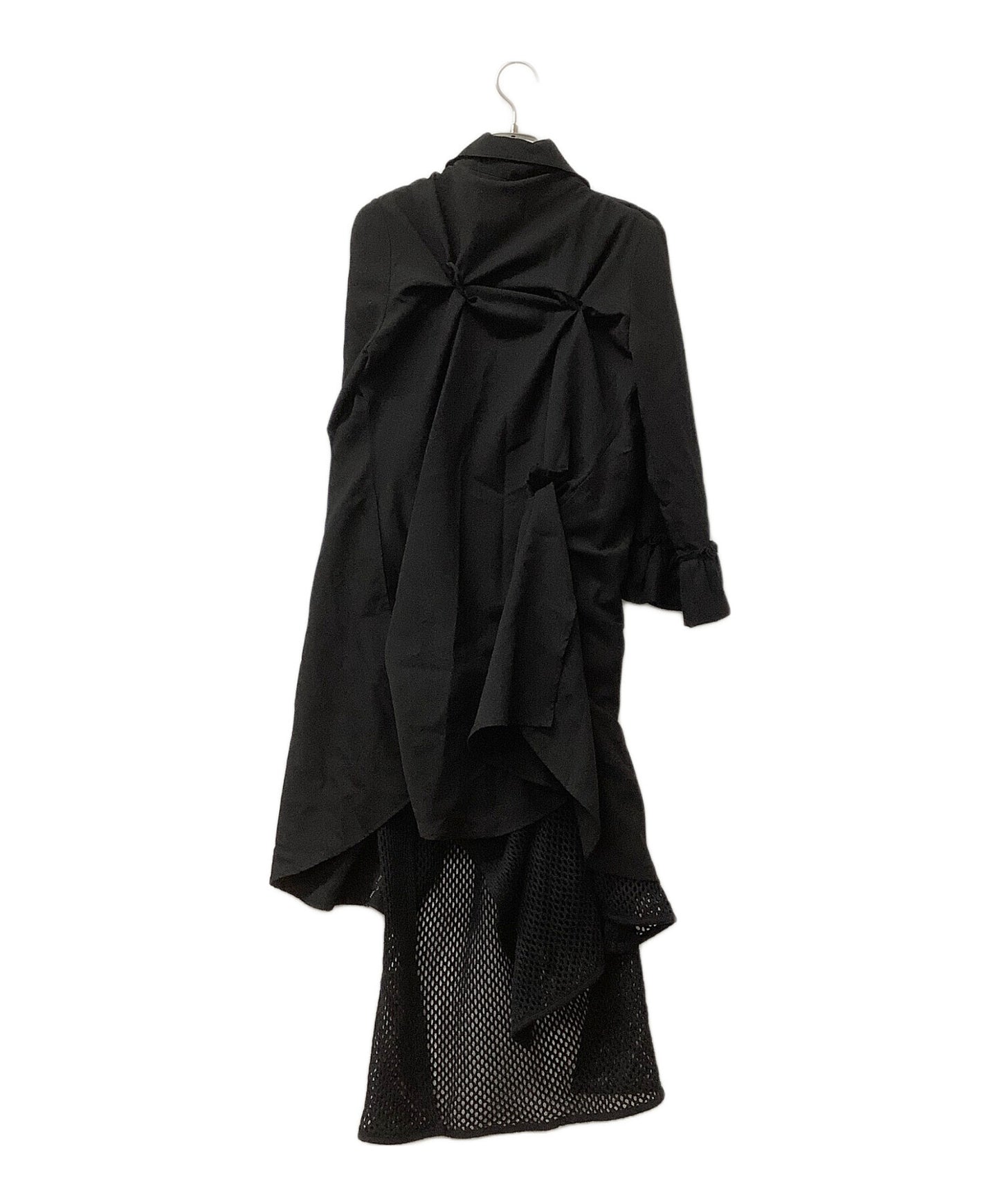 [Pre-owned] ISSEY MIYAKE FETE Knit Combination Layered Dress IF64JF446