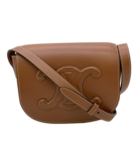 [Pre-owned] CELINE Shoulder bag Folcocuil Trionf