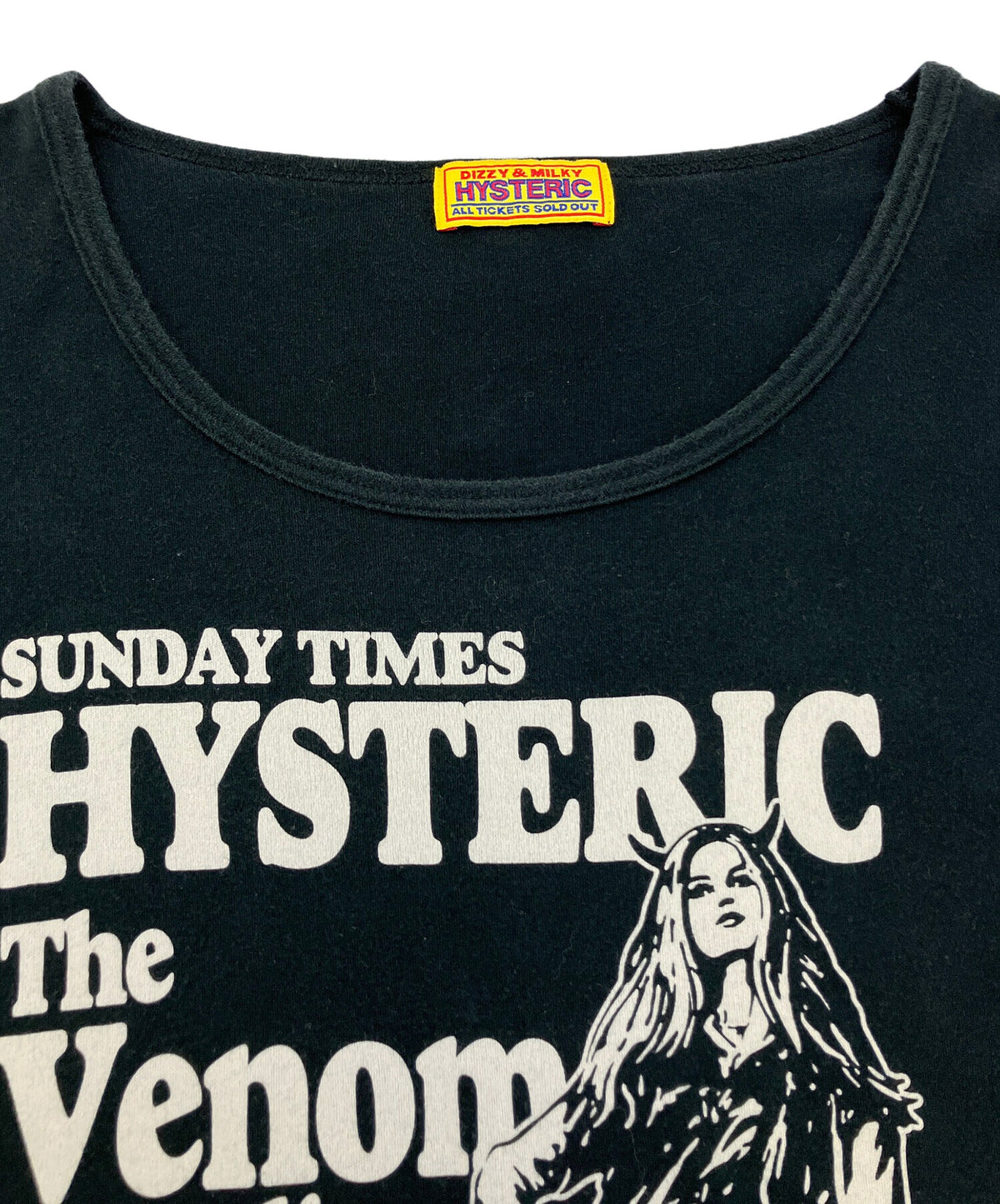 [Pre-owned] Hysteric Glamour Long-Sleeve T-Shirt: THE VENOM PARADISE T-Shirt 01221CL07