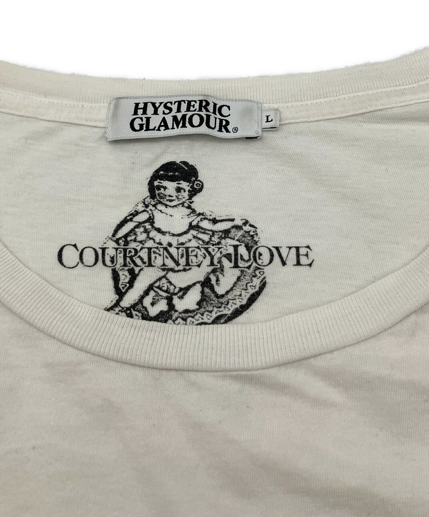 [Pre-owned] Hysteric Glamour Short-Sleeve T-Shirt with Andy Warhol Print 0293CT19