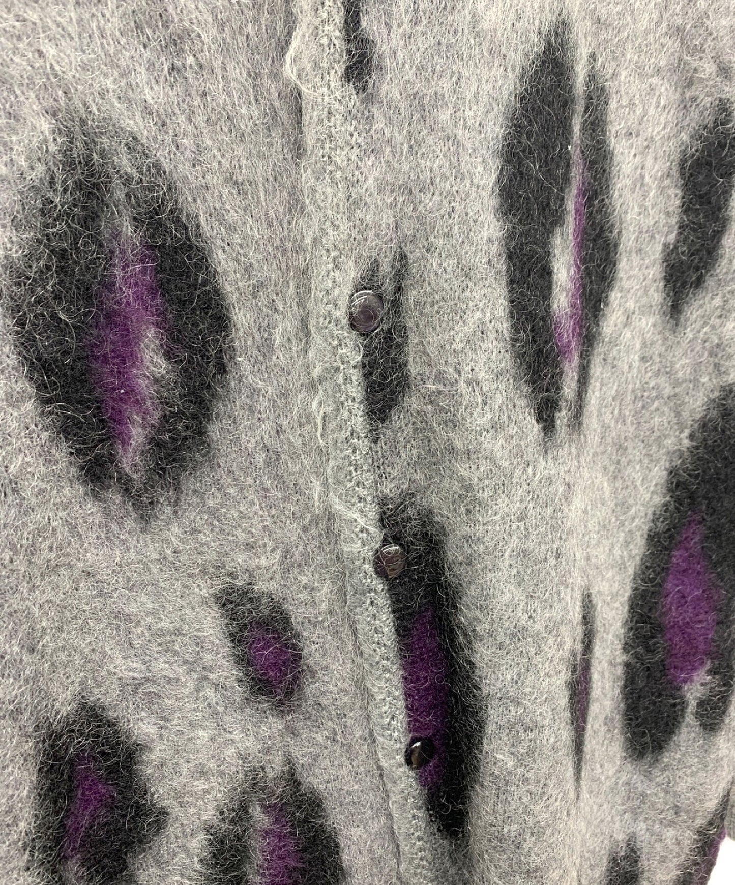 [Pre-owned] Needles Mohair Long Cardigan - Leopard J0261