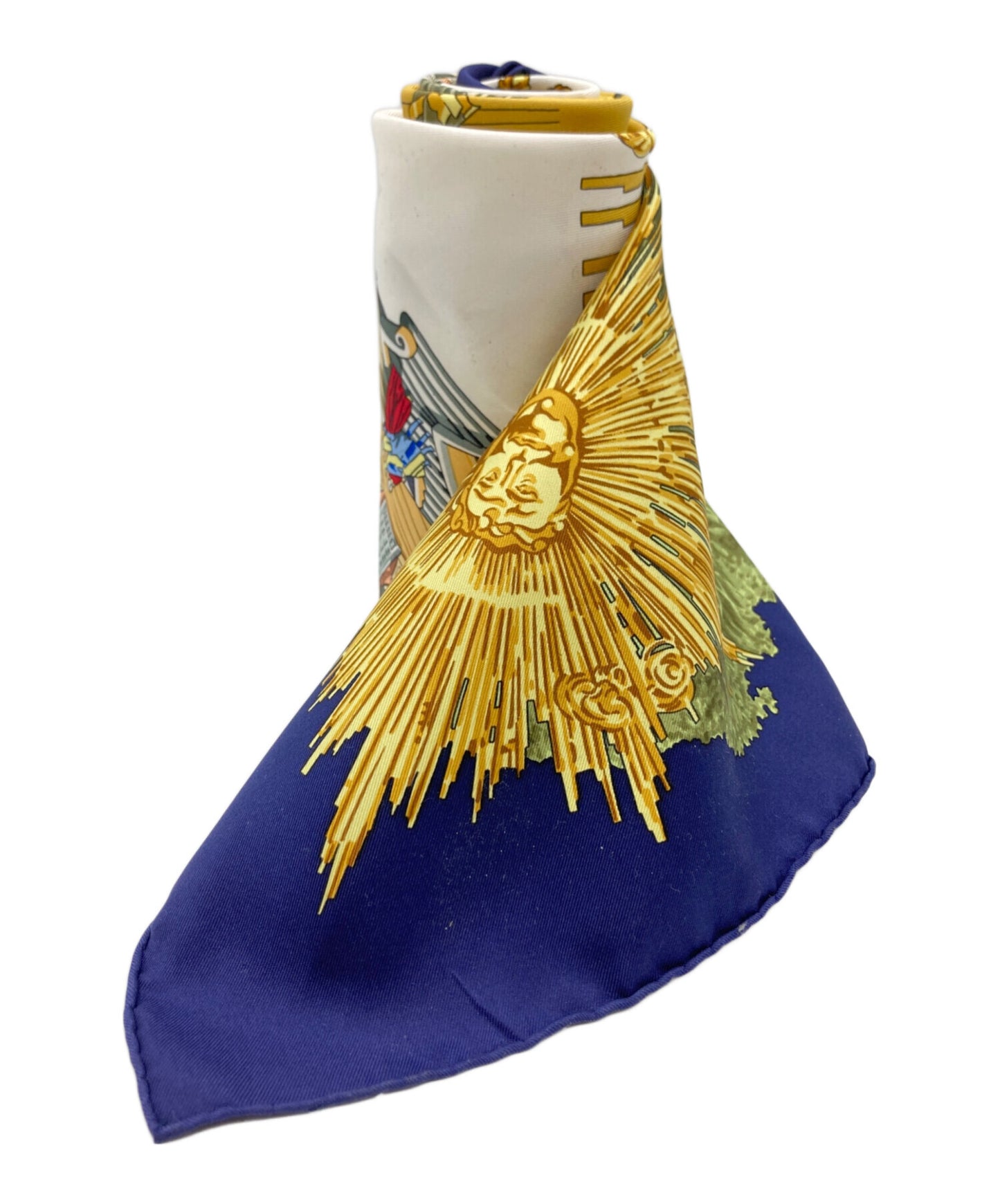 [Pre-owned] HERMES silk scarf